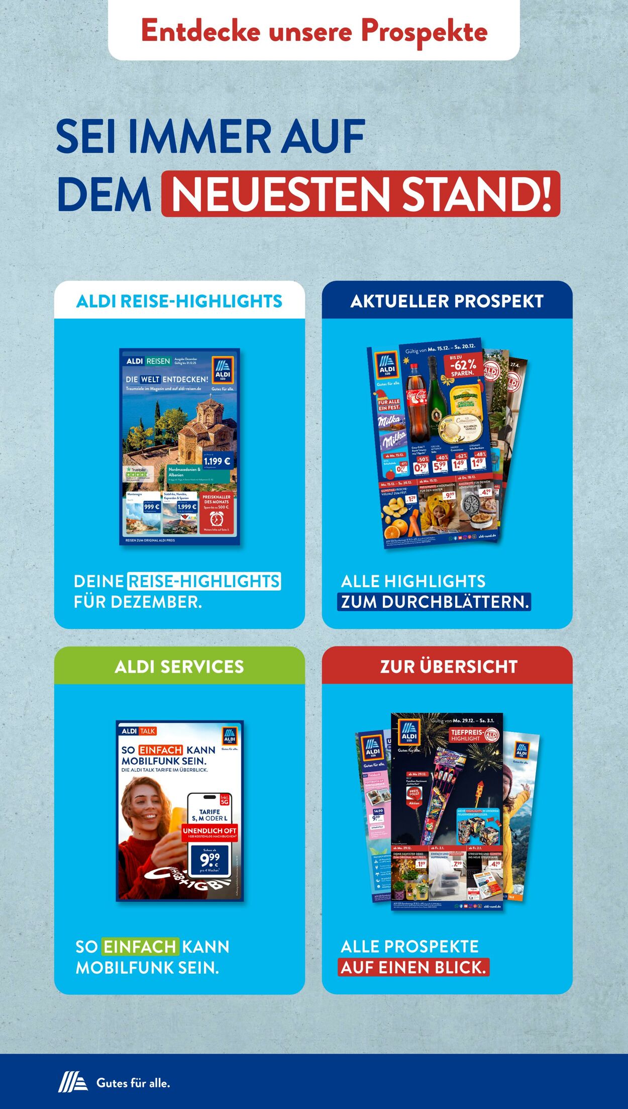 Prospekt ALDI SÜD 15.12.2025 - 29.12.2025