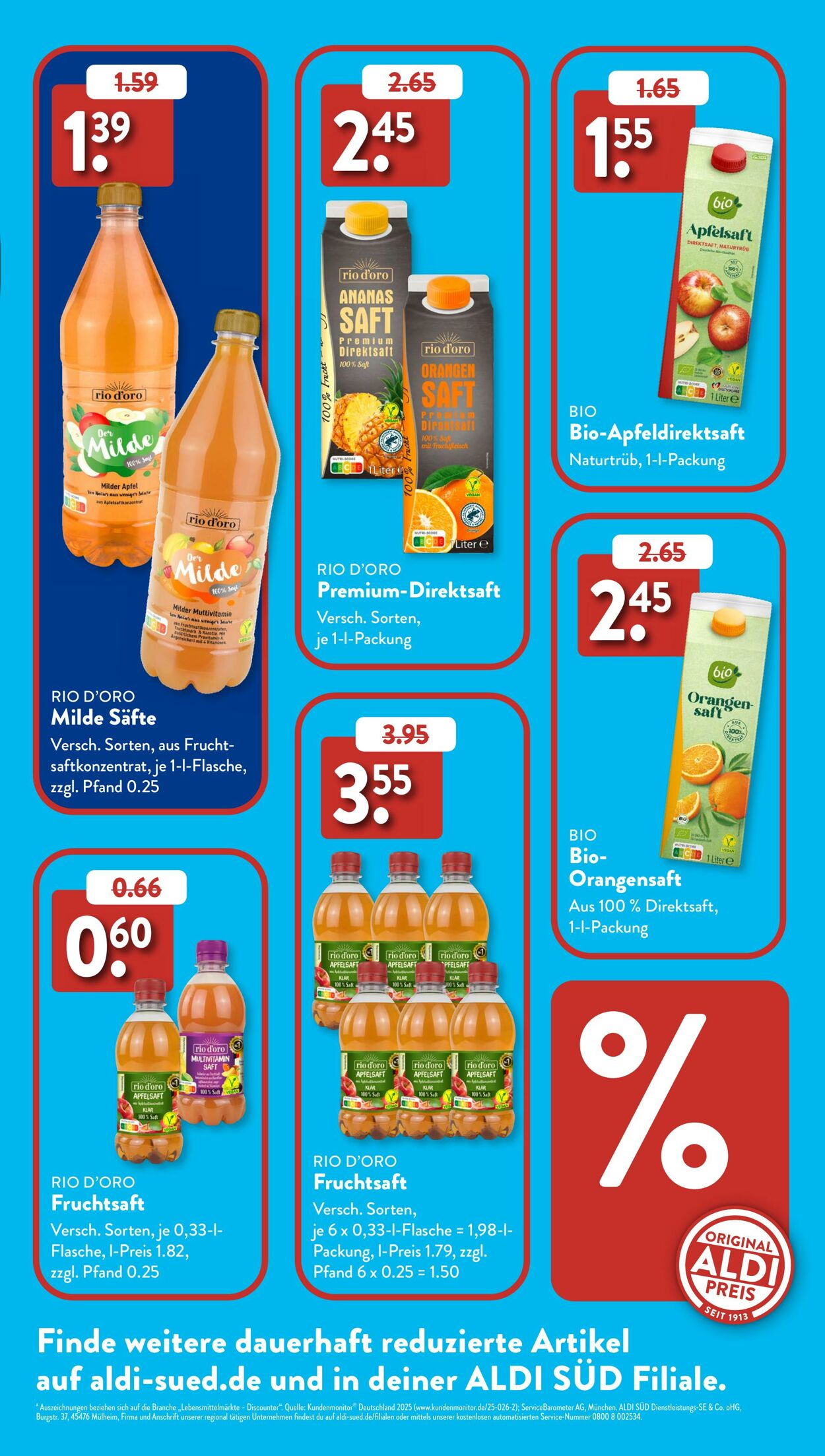 Prospekt ALDI SÜD 15.12.2025 - 29.12.2025