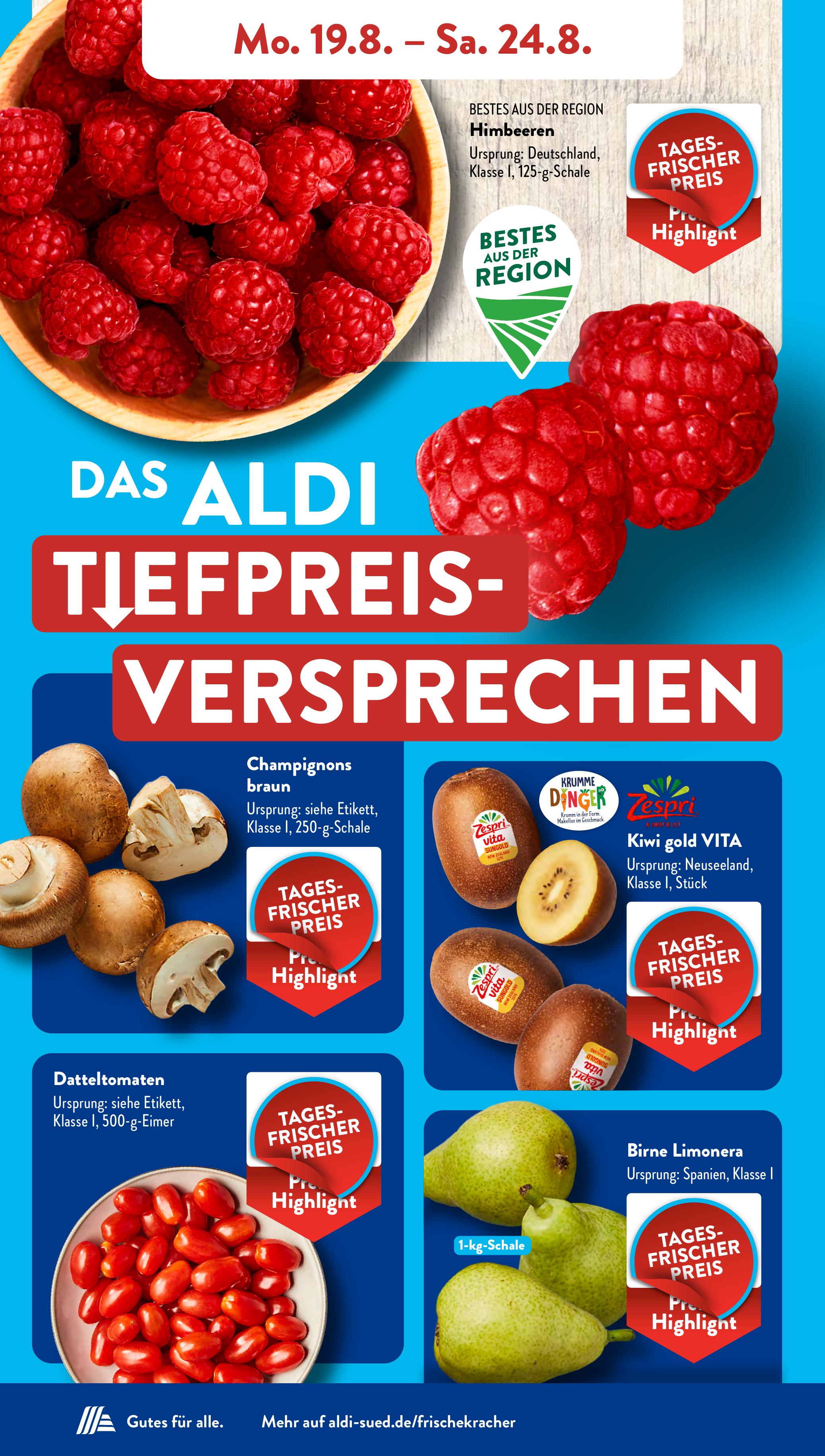 Prospekt ALDI SÜD 19.08.2024 - 24.08.2024