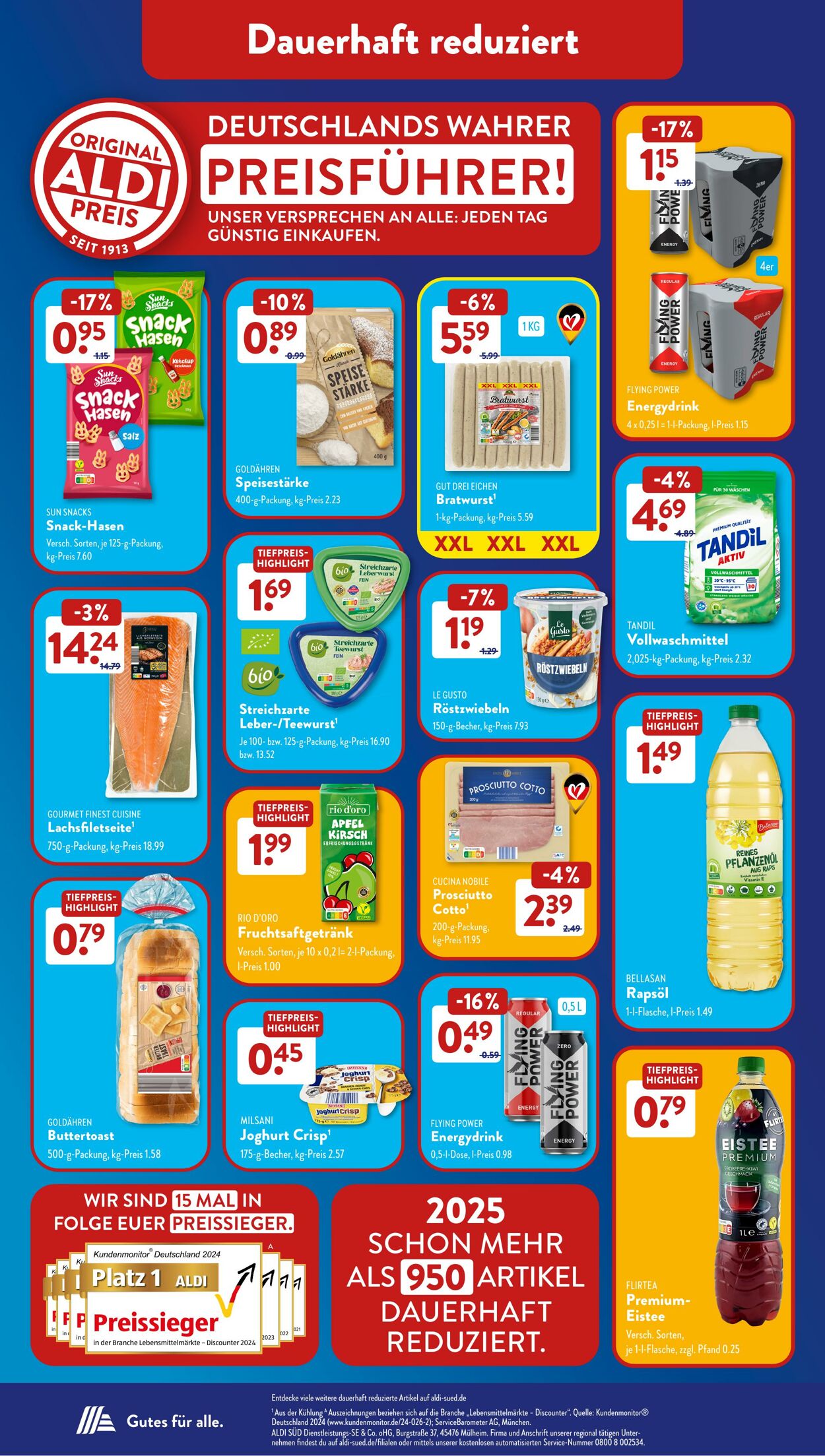 Prospekt ALDI SÜD 02.06.2025 - 16.06.2025