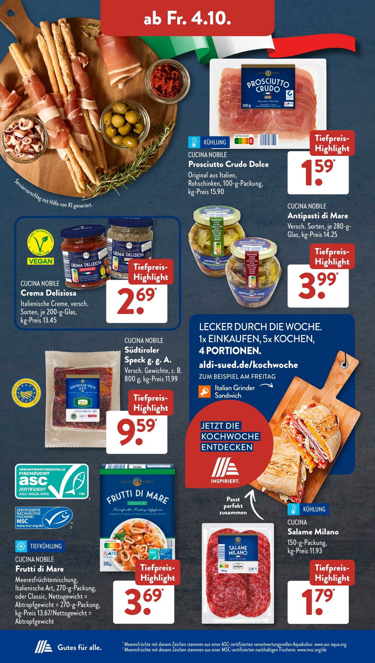 Prospekt ALDI SÜD 30.09.2024 - 05.10.2024