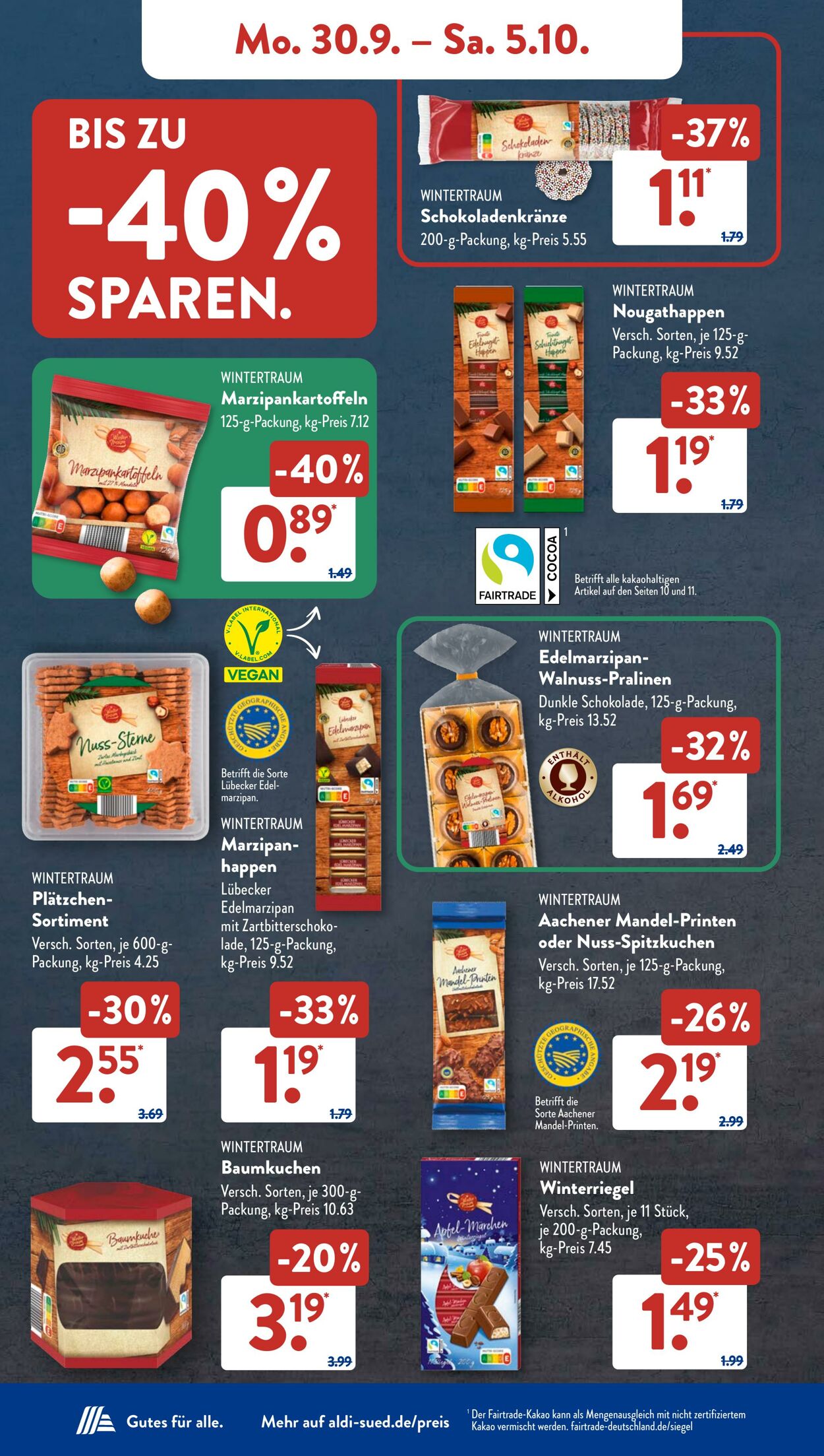 Prospekt ALDI SÜD 30.09.2024 - 05.10.2024