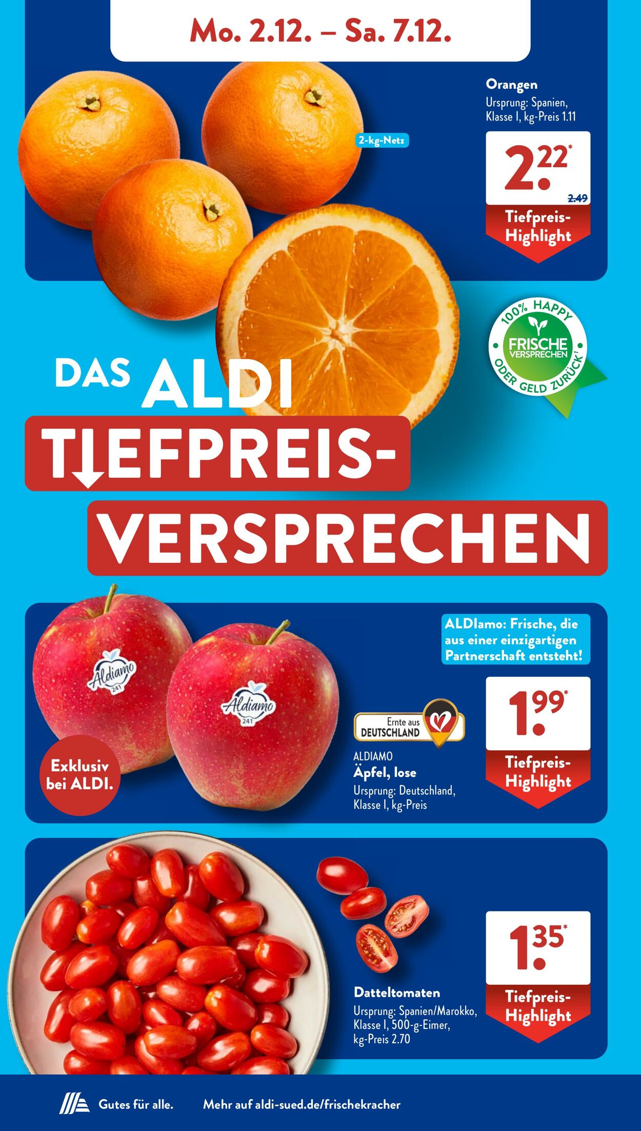 Prospekt ALDI SÜD 02.12.2024 - 08.12.2024