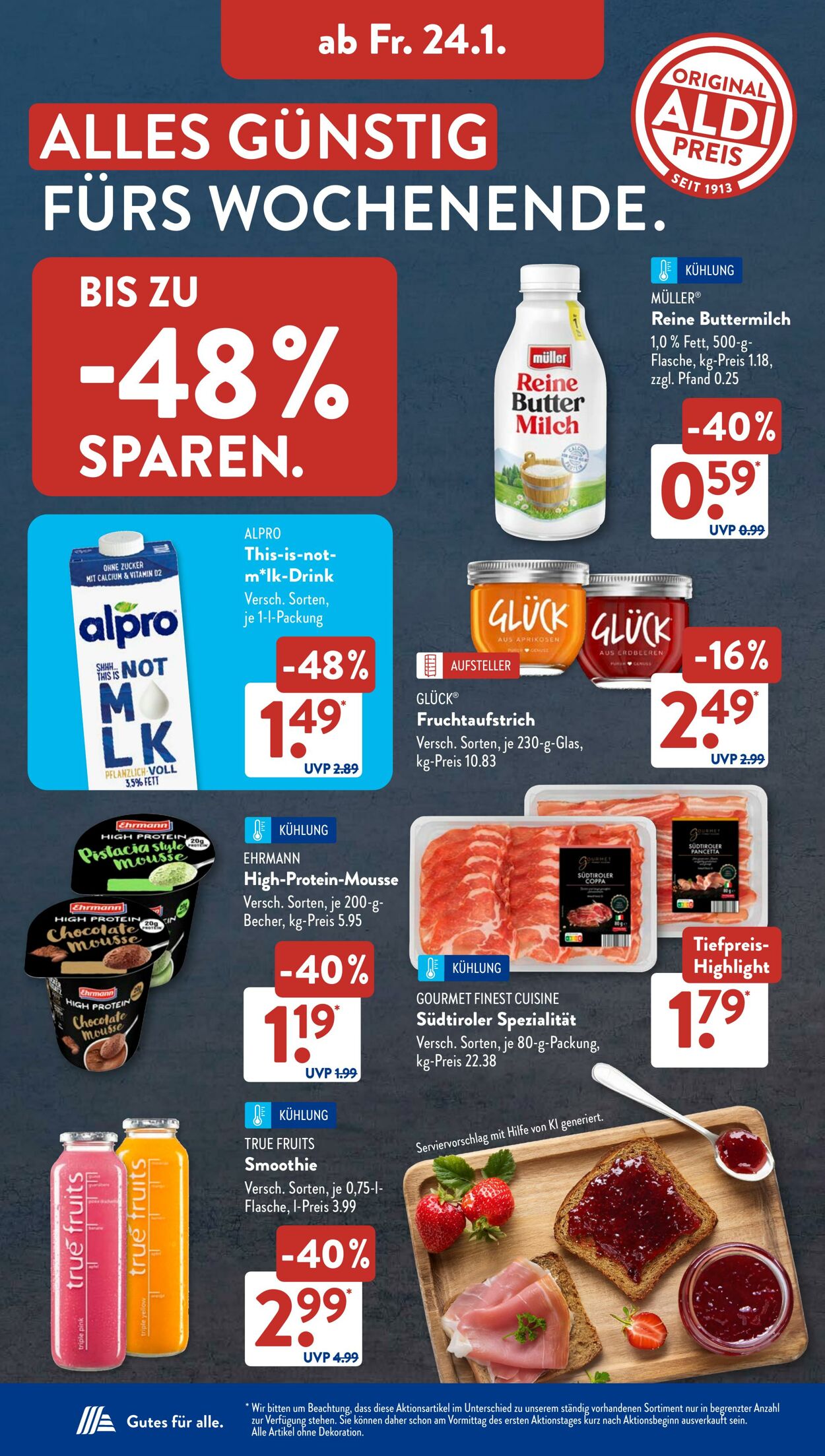 Prospekt ALDI SÜD 23.01.2025 - 06.02.2025