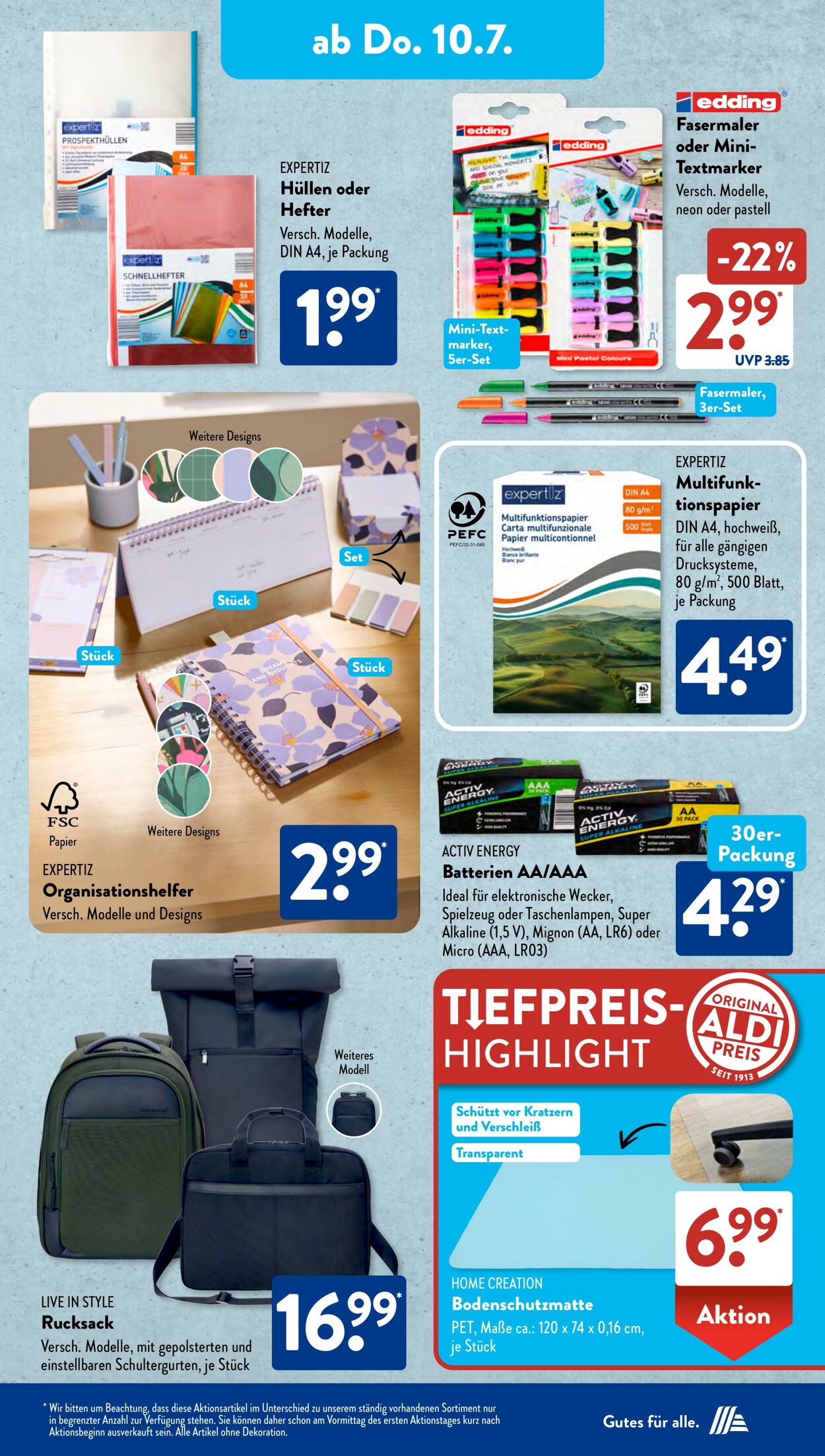 Prospekt ALDI SÜD 07.07.2025 - 21.07.2025