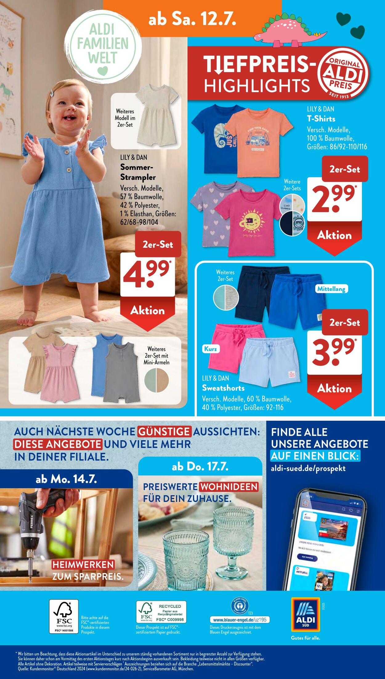 Prospekt ALDI SÜD 07.07.2025 - 21.07.2025