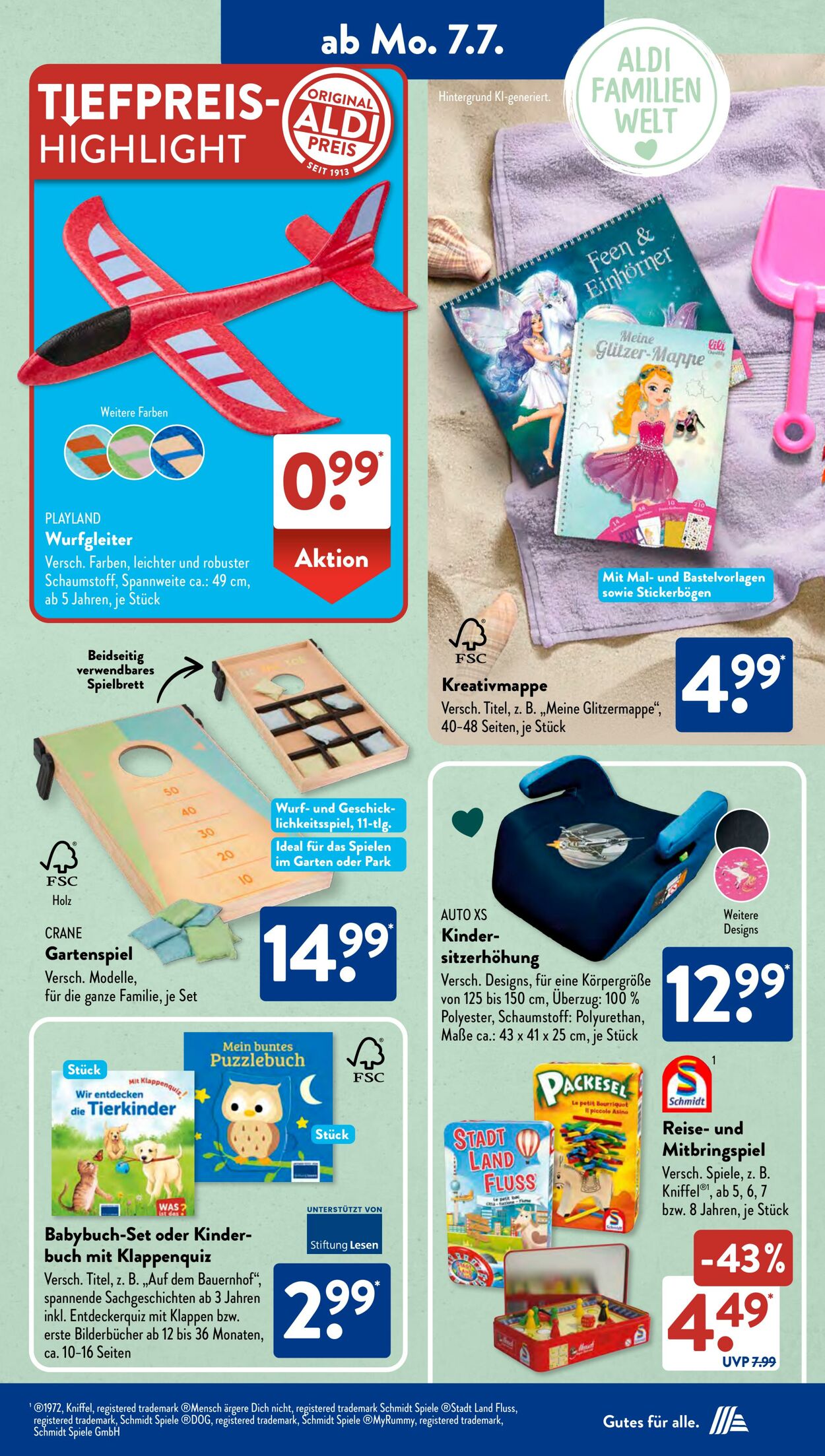 Prospekt ALDI SÜD 07.07.2025 - 21.07.2025