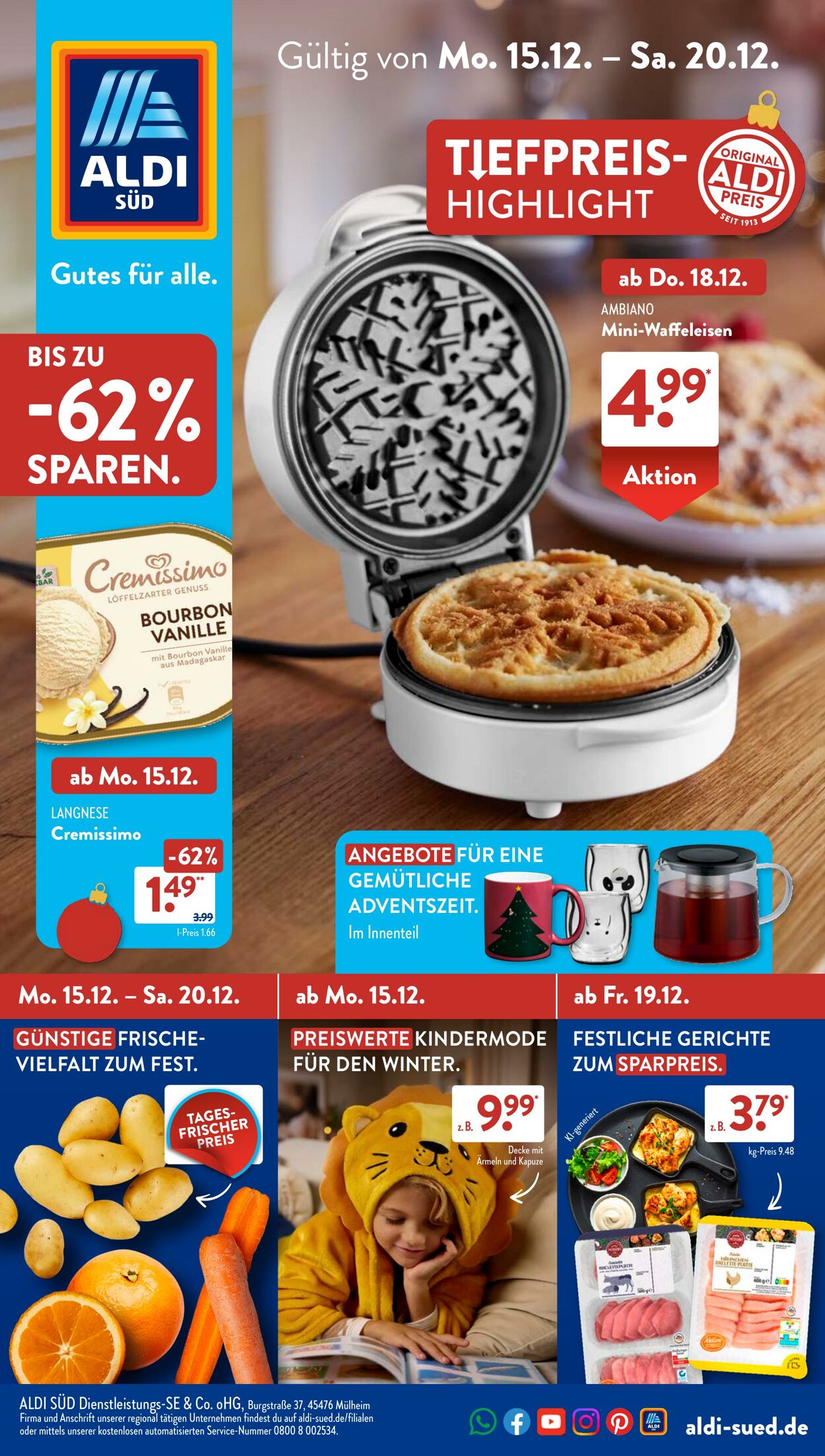 Prospekt ALDI SÜD 09.12.2025 - 23.12.2025