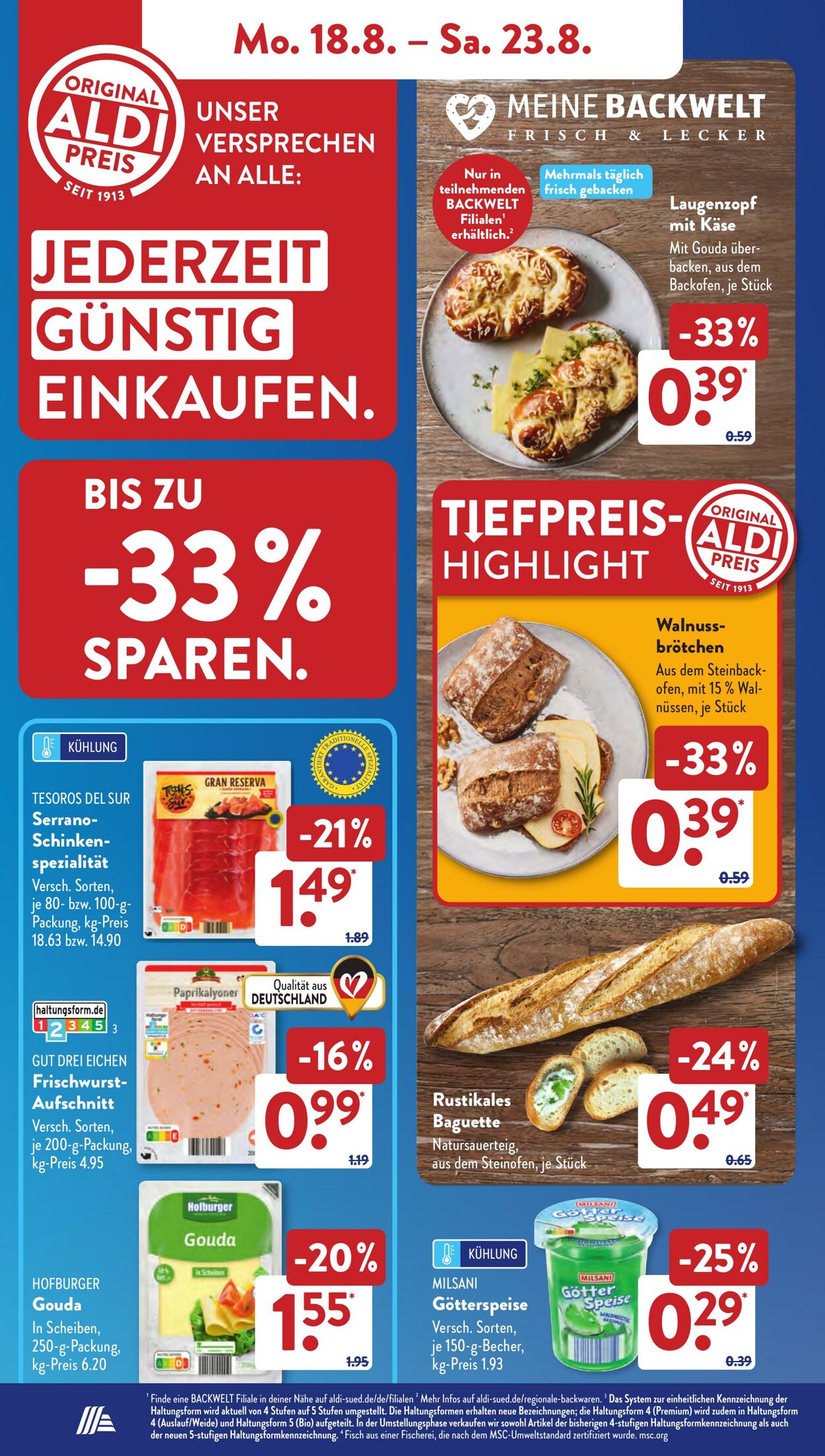 Prospekt ALDI SÜD 20.08.2025 - 03.09.2025