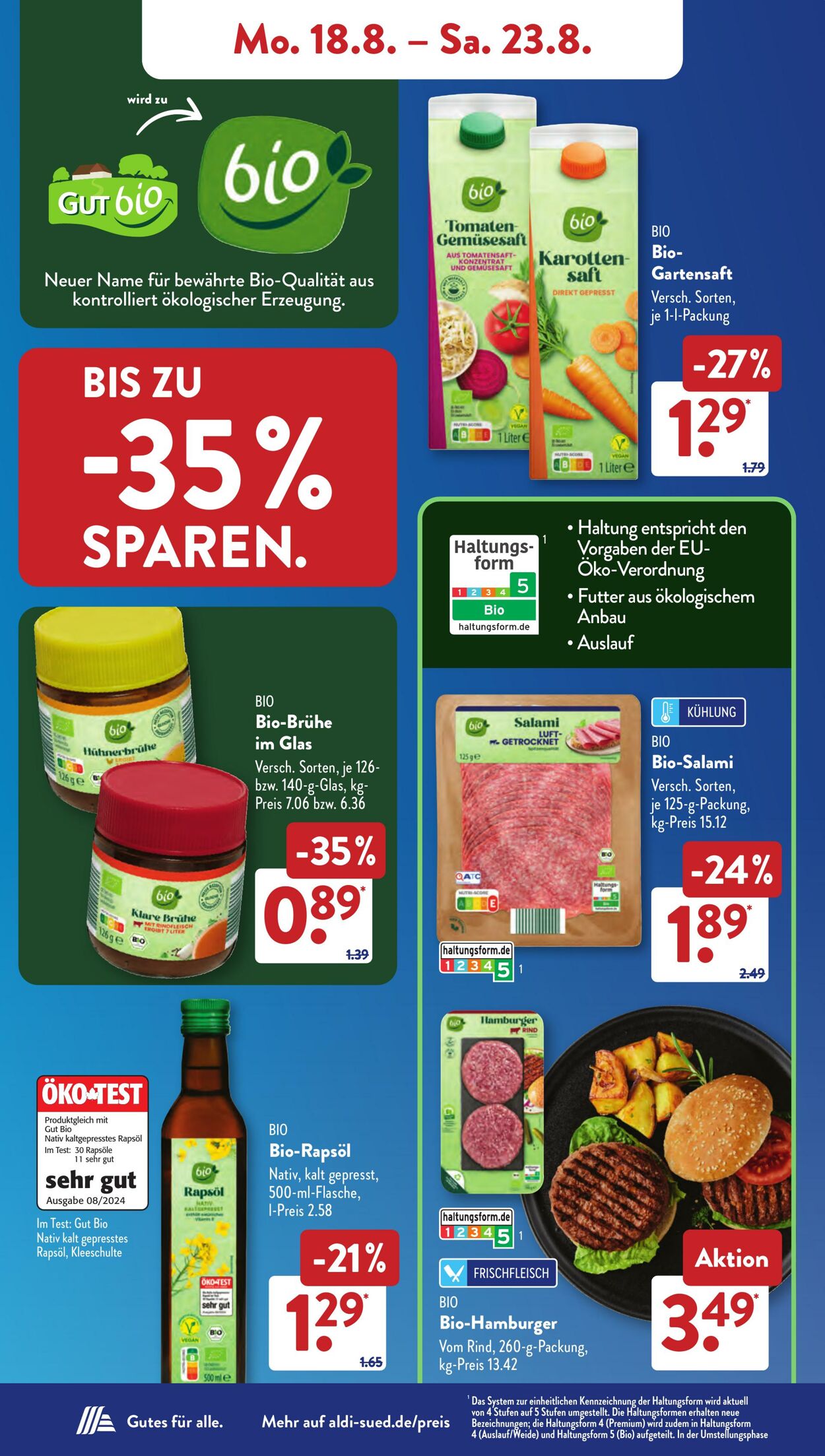 Prospekt ALDI SÜD 20.08.2025 - 03.09.2025