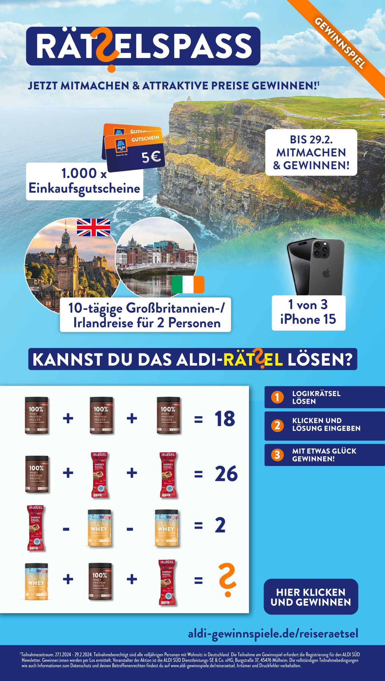 Prospekt ALDI SÜD 19.02.2024 - 24.02.2024