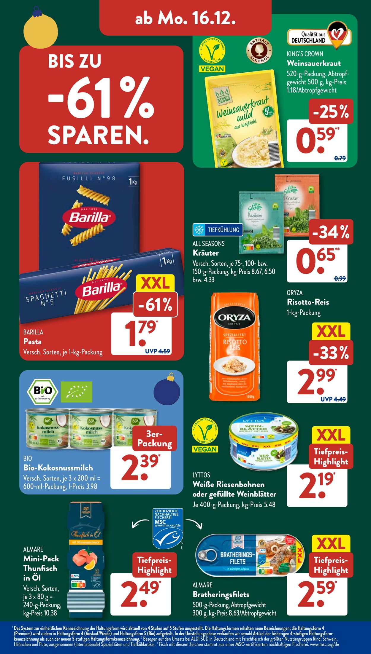 Prospekt ALDI SÜD 16.12.2024 - 22.12.2024