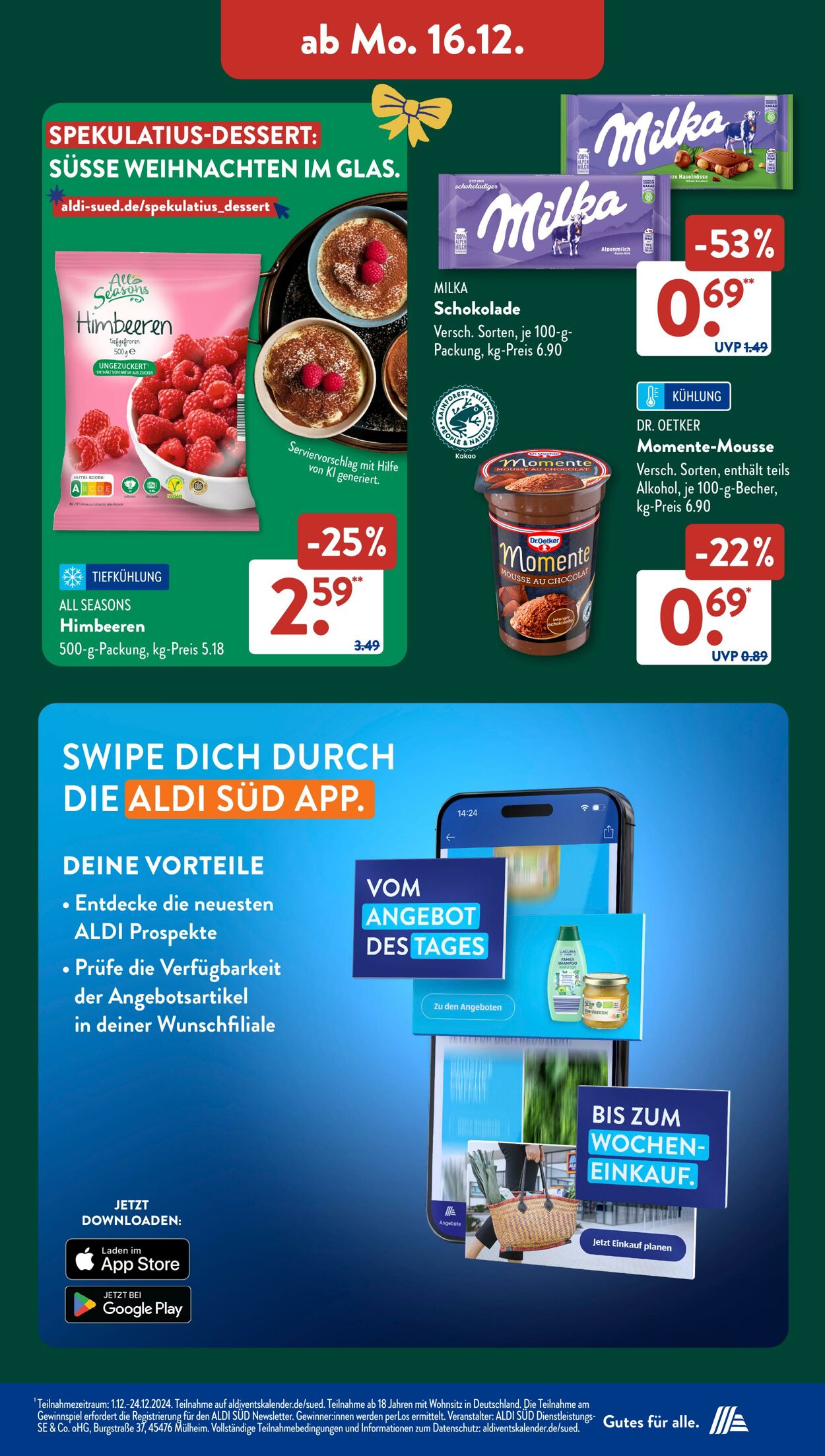 Prospekt ALDI SÜD 16.12.2024 - 22.12.2024