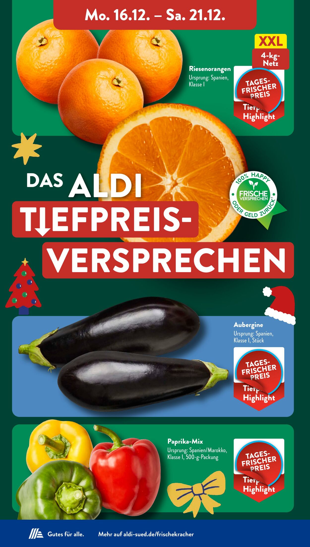 Prospekt ALDI SÜD 16.12.2024 - 22.12.2024