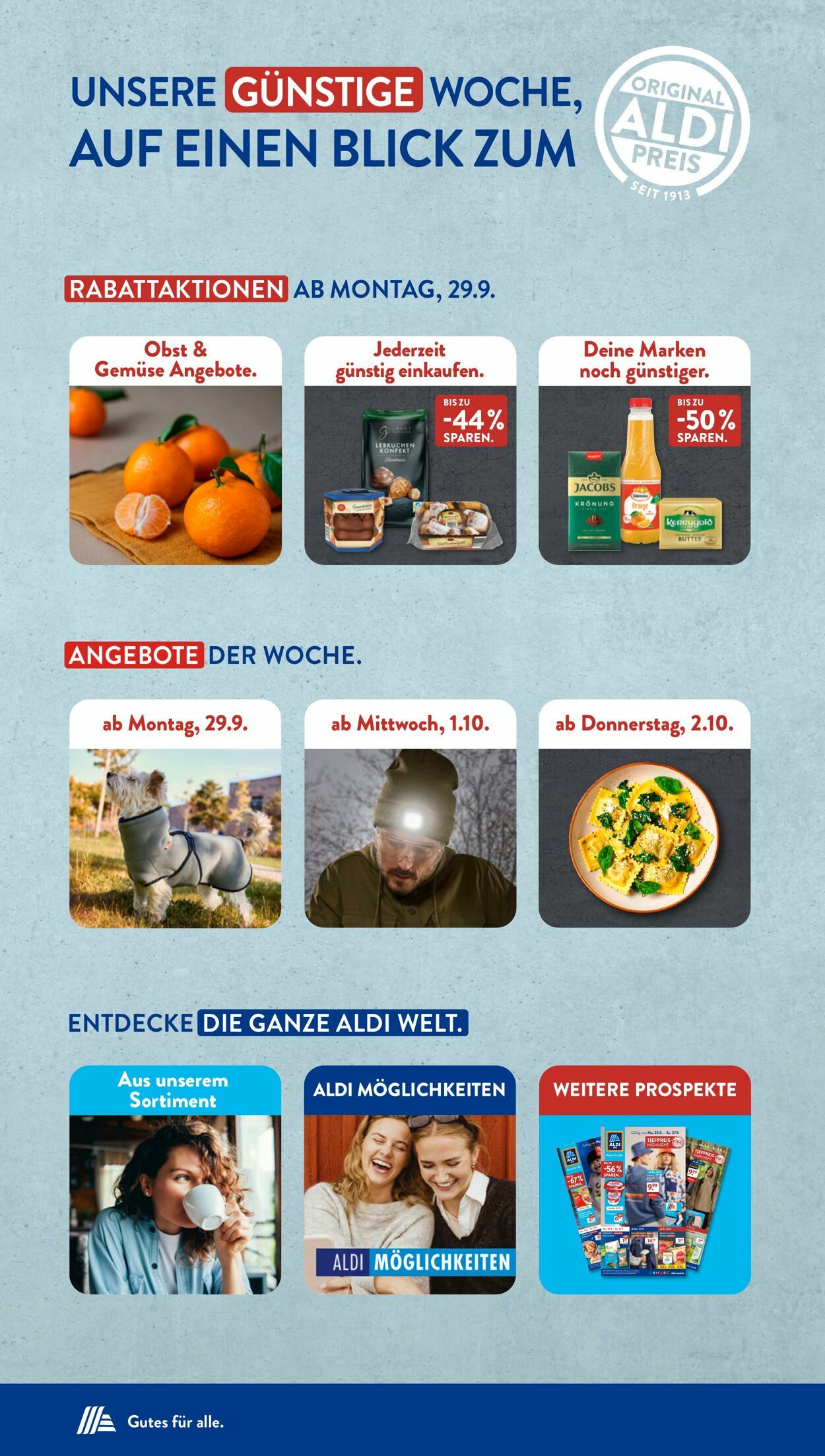 Prospekt ALDI SÜD 22.09.2025 - 06.10.2025