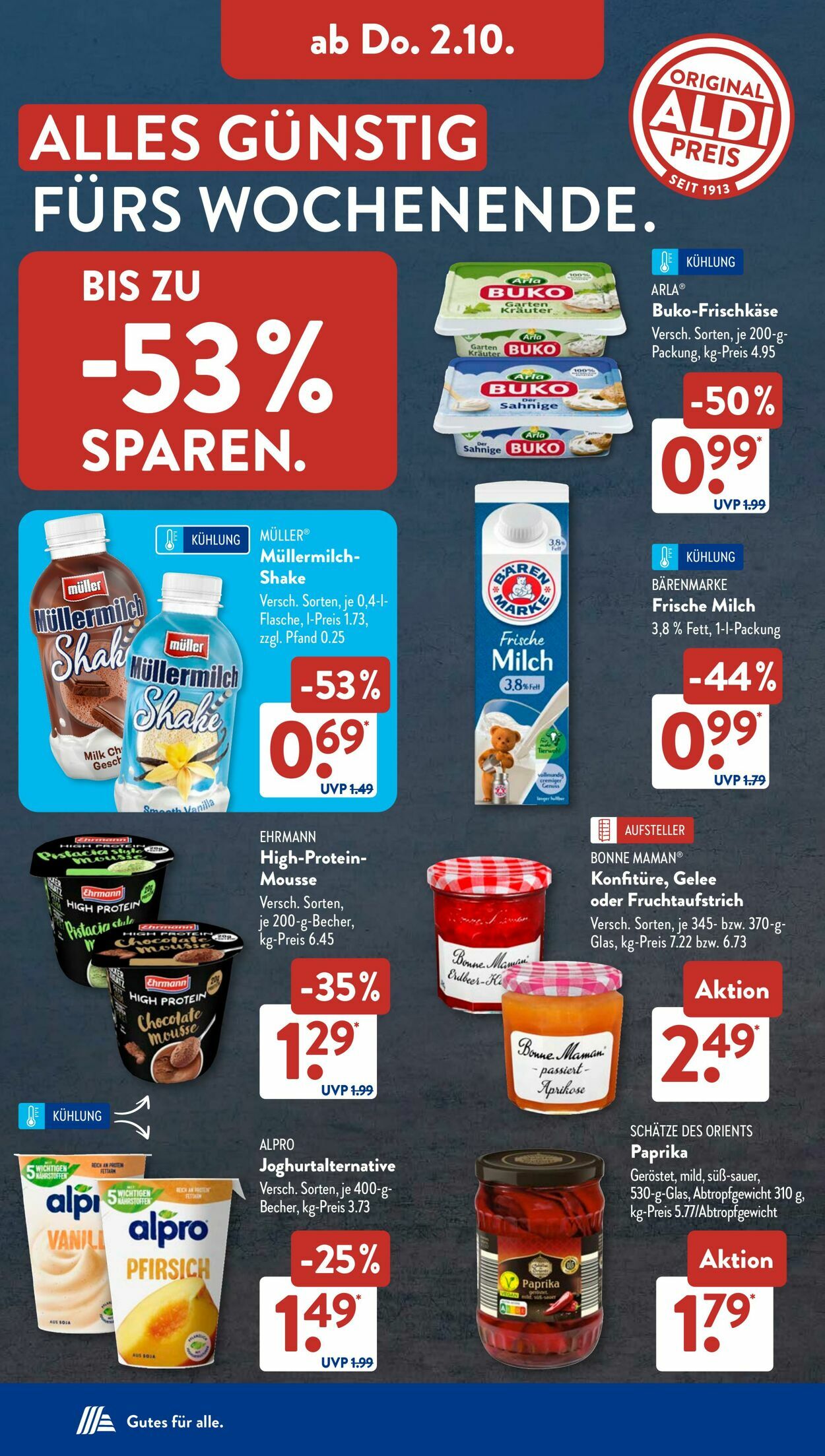 Prospekt ALDI SÜD 22.09.2025 - 06.10.2025