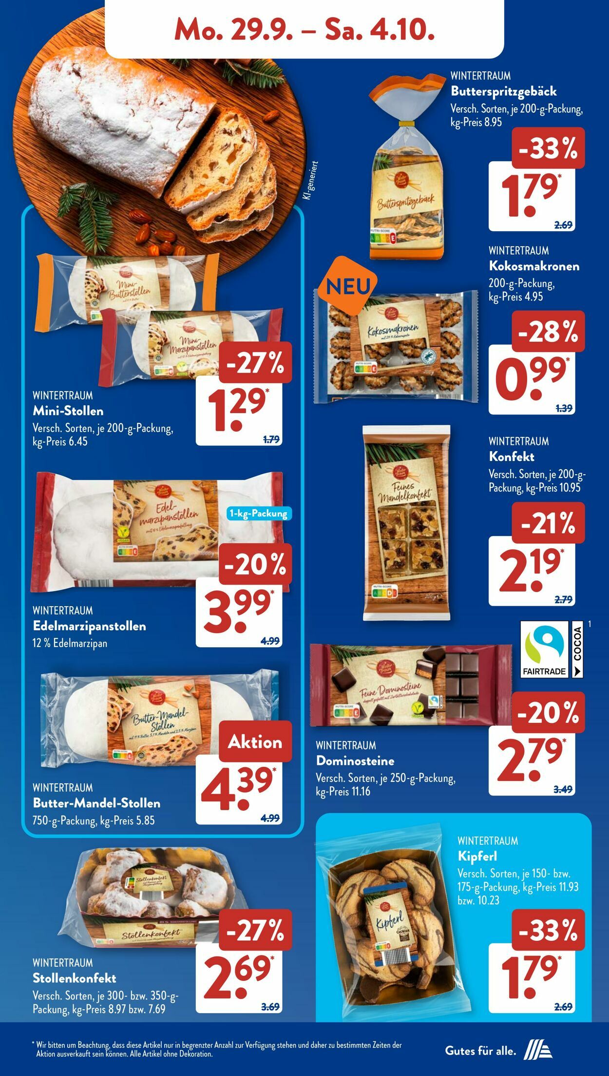 Prospekt ALDI SÜD 22.09.2025 - 06.10.2025