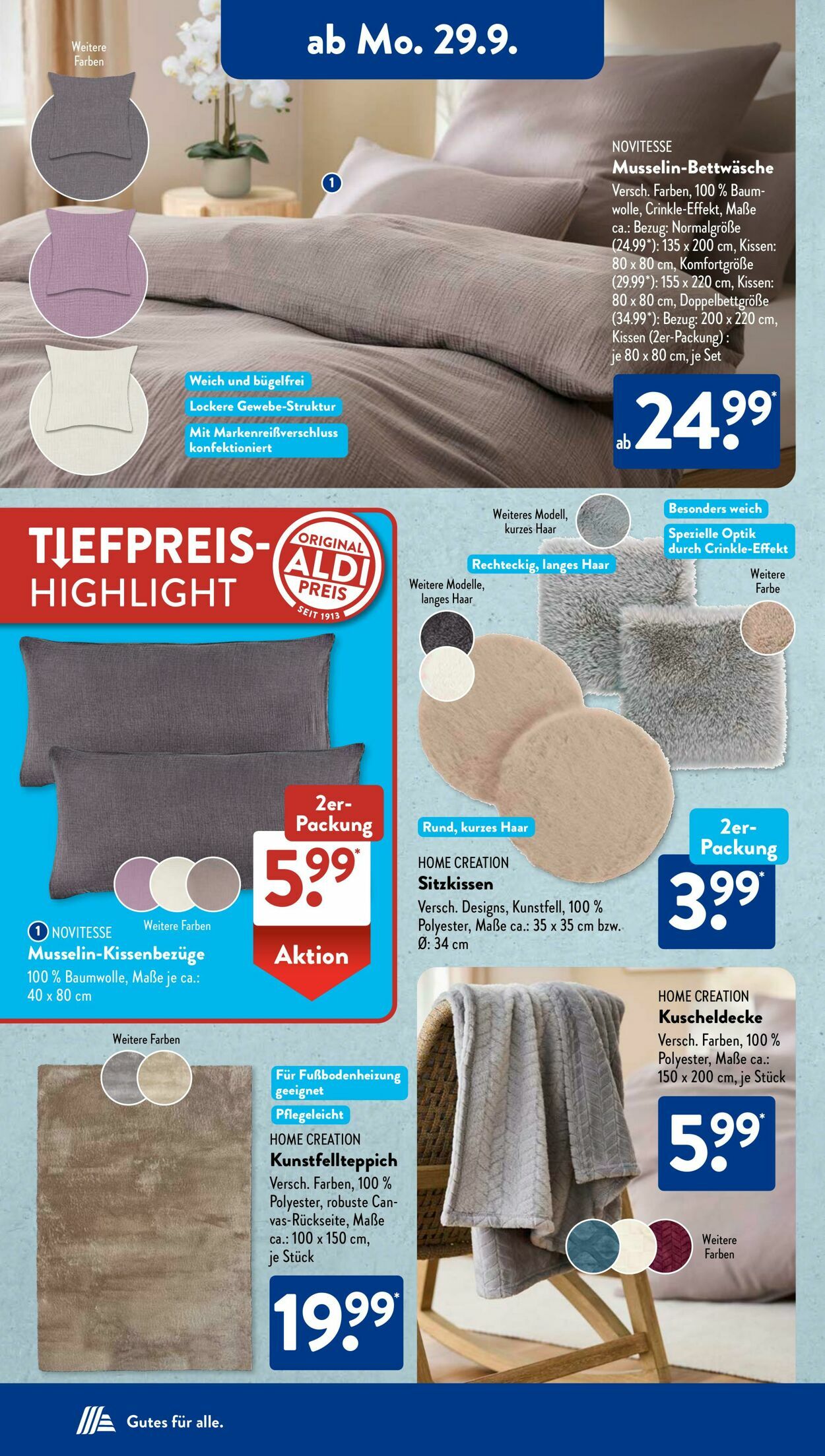 Prospekt ALDI SÜD 22.09.2025 - 06.10.2025