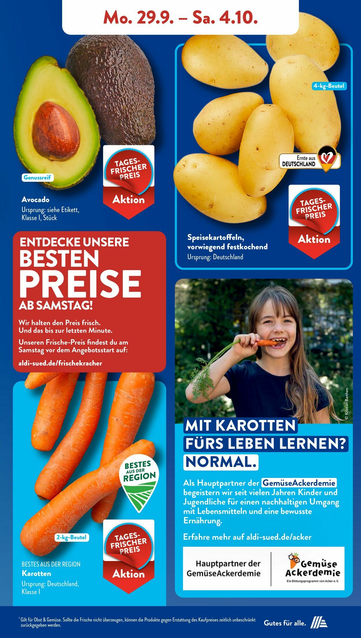 Prospekt ALDI SÜD 22.09.2025 - 06.10.2025