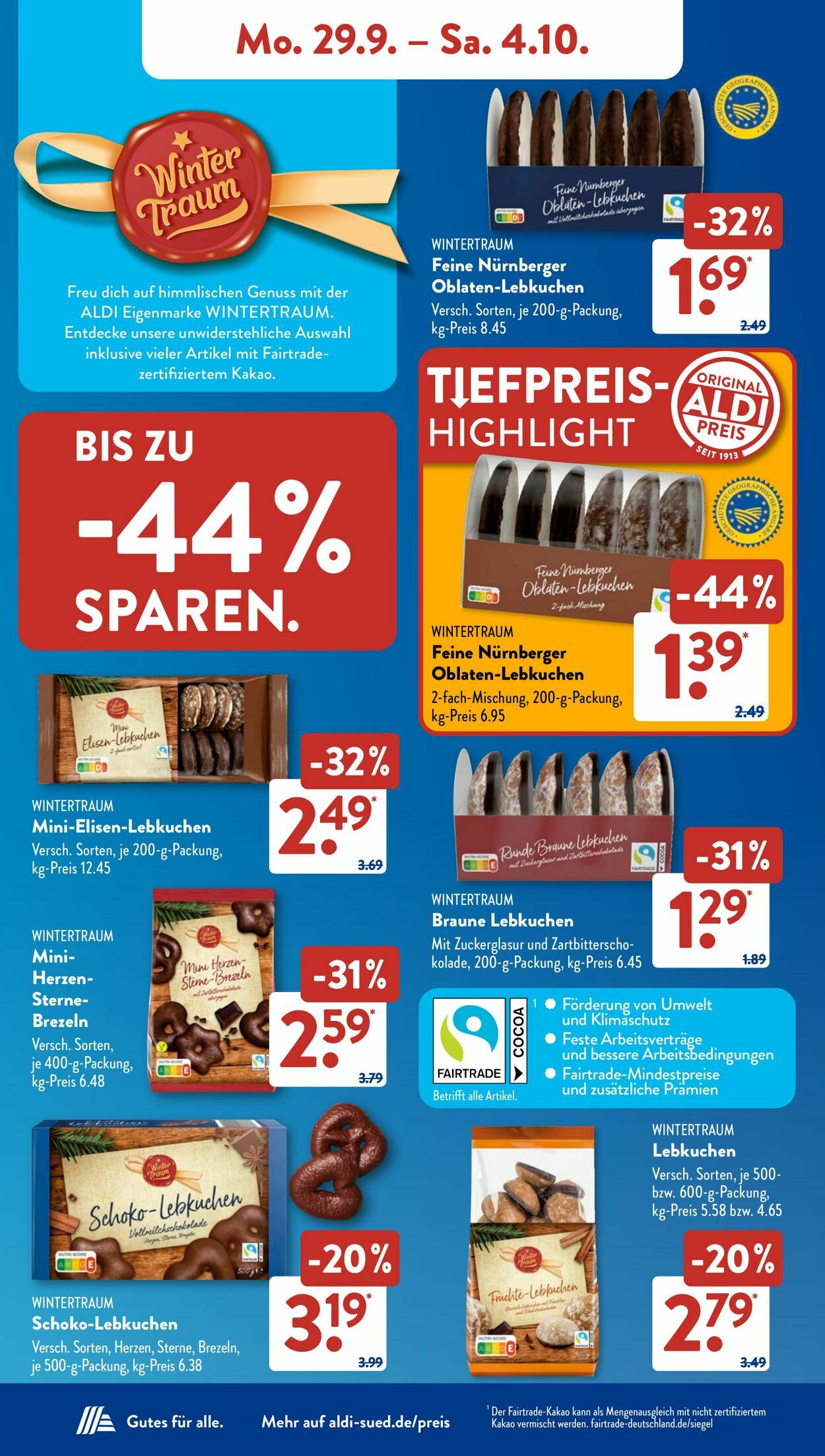 Prospekt ALDI SÜD 22.09.2025 - 06.10.2025