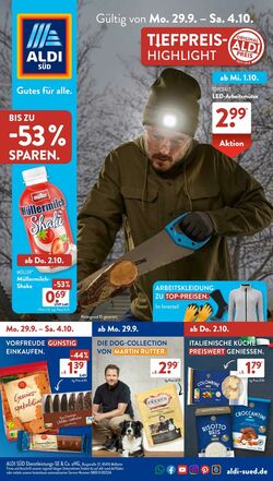 Prospekt ALDI SÜD 22.09.2025 - 06.10.2025