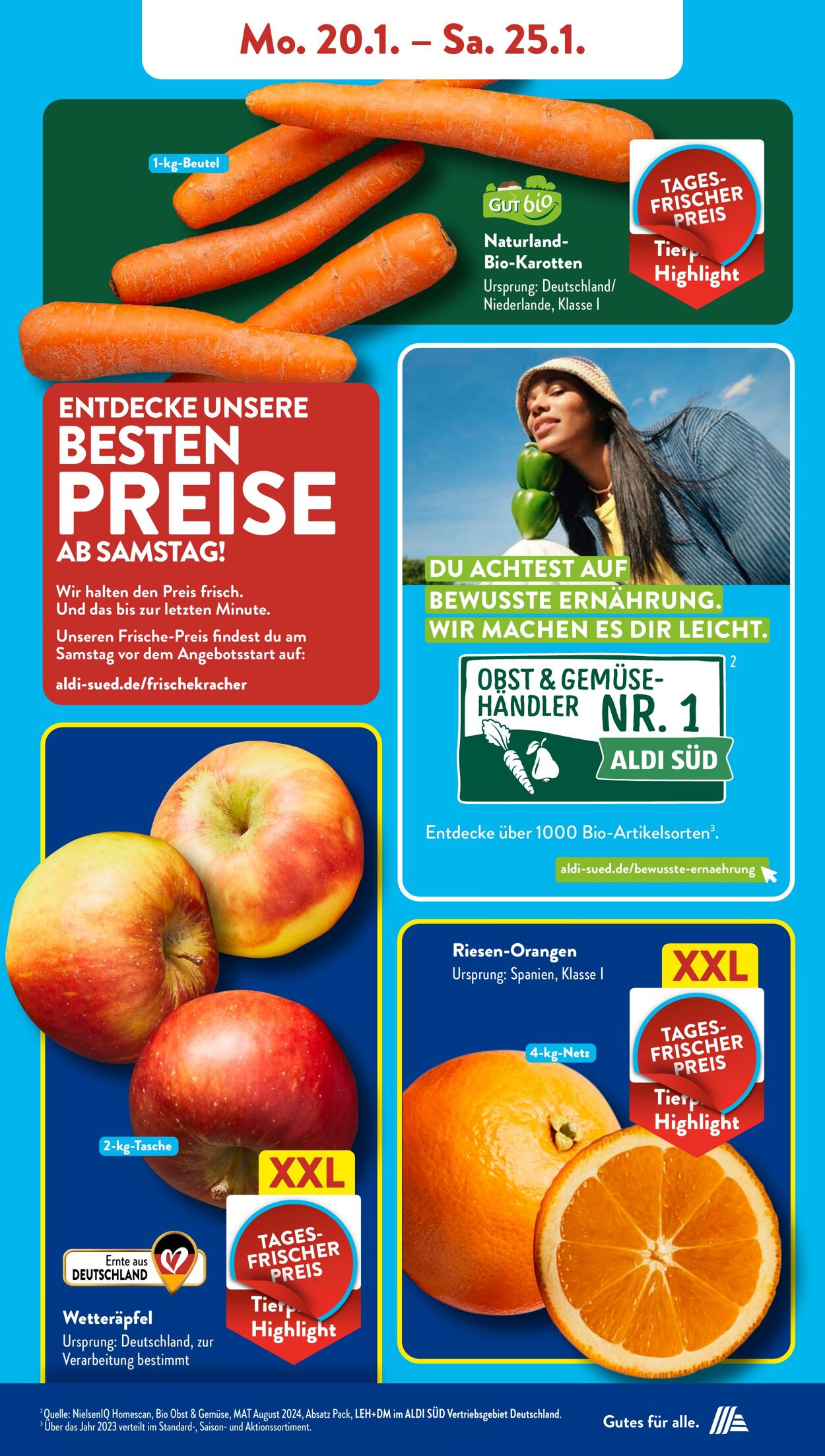 Prospekt ALDI SÜD 20.01.2025 - 26.01.2025