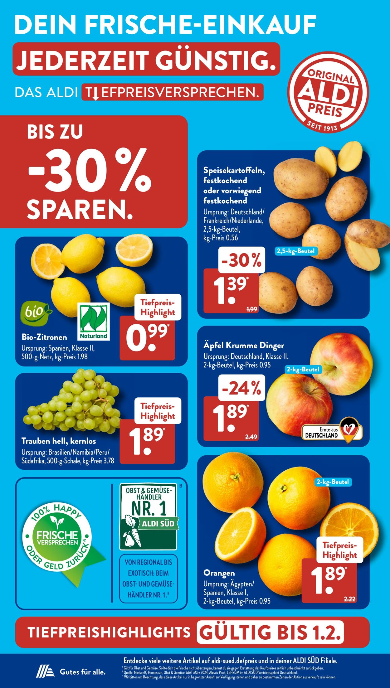 Prospekt ALDI SÜD 20.01.2025 - 26.01.2025