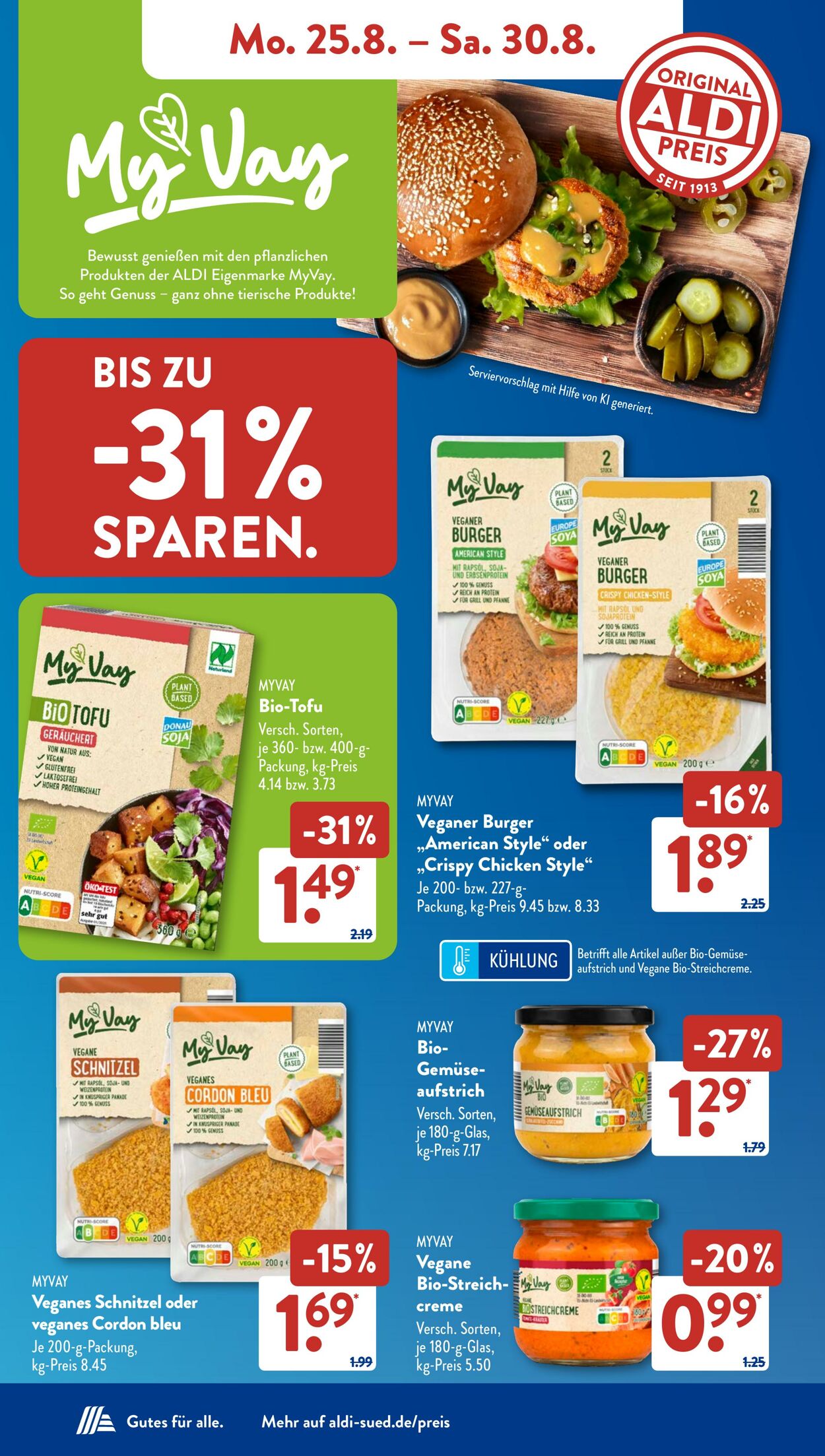 Prospekt ALDI SÜD 25.08.2025 - 01.09.2025