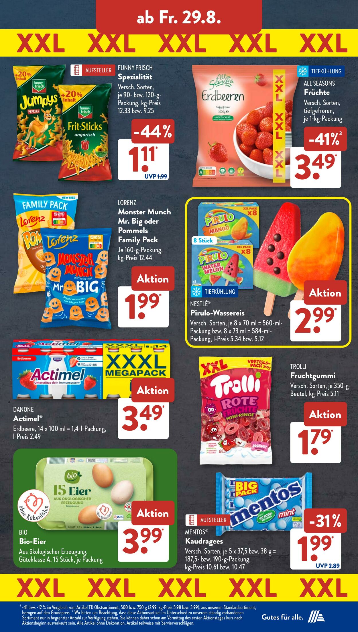 Prospekt ALDI SÜD 25.08.2025 - 01.09.2025