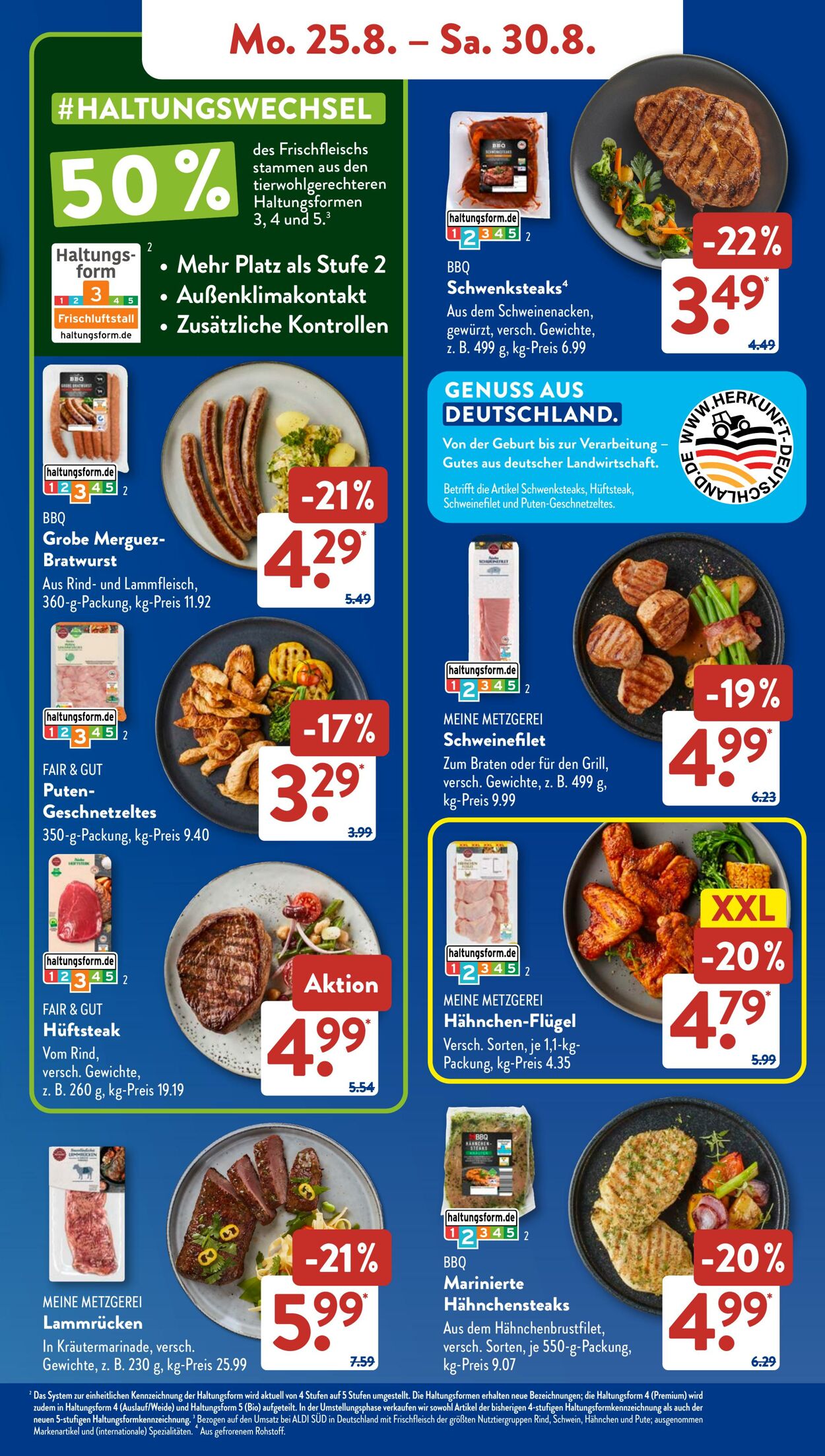 Prospekt ALDI SÜD 25.08.2025 - 01.09.2025