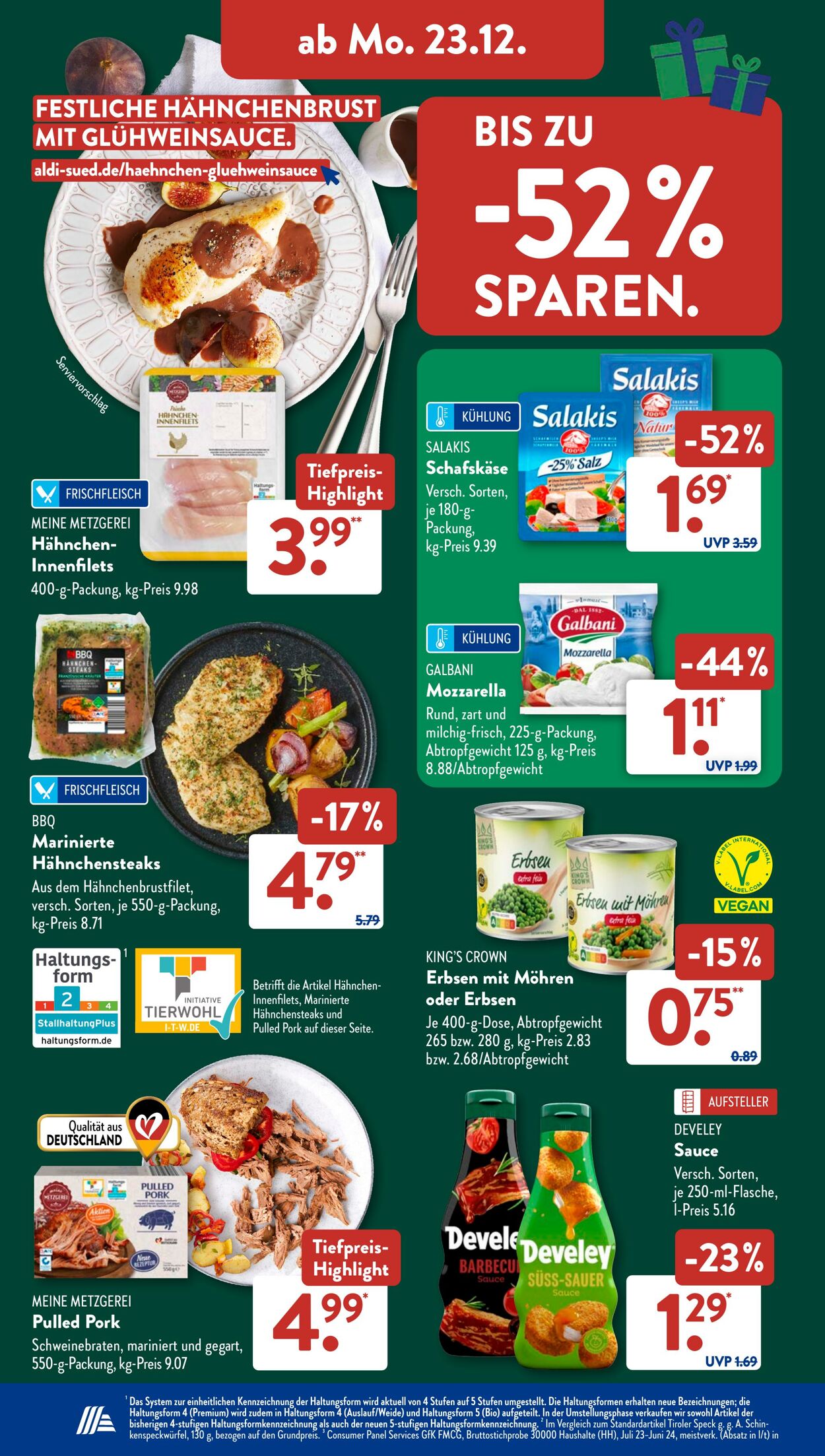 Prospekt ALDI SÜD 23.12.2024 - 29.12.2024