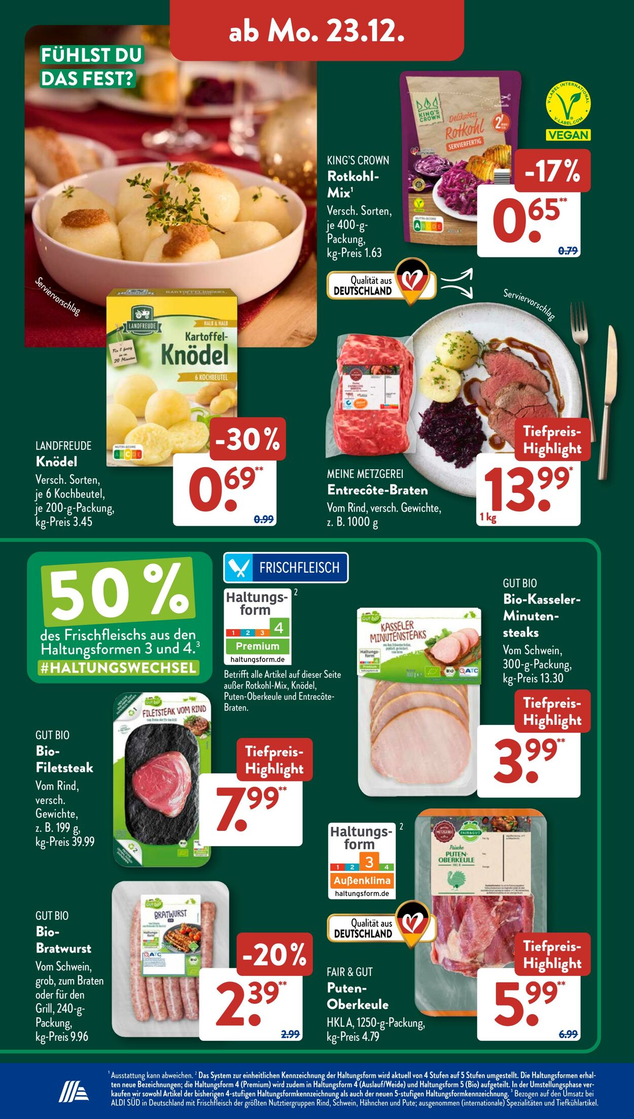 Prospekt ALDI SÜD 23.12.2024 - 29.12.2024