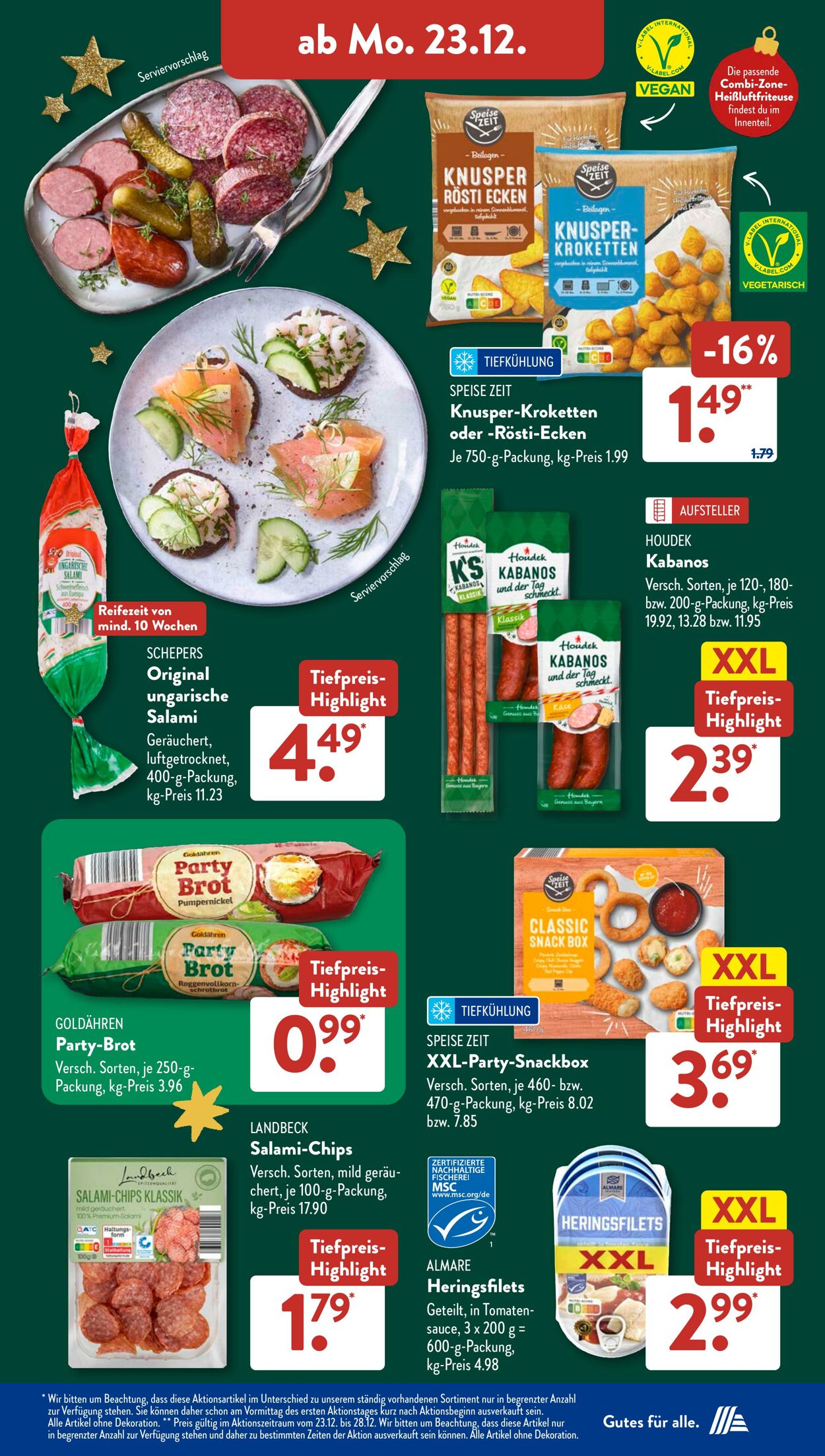 Prospekt ALDI SÜD 23.12.2024 - 29.12.2024