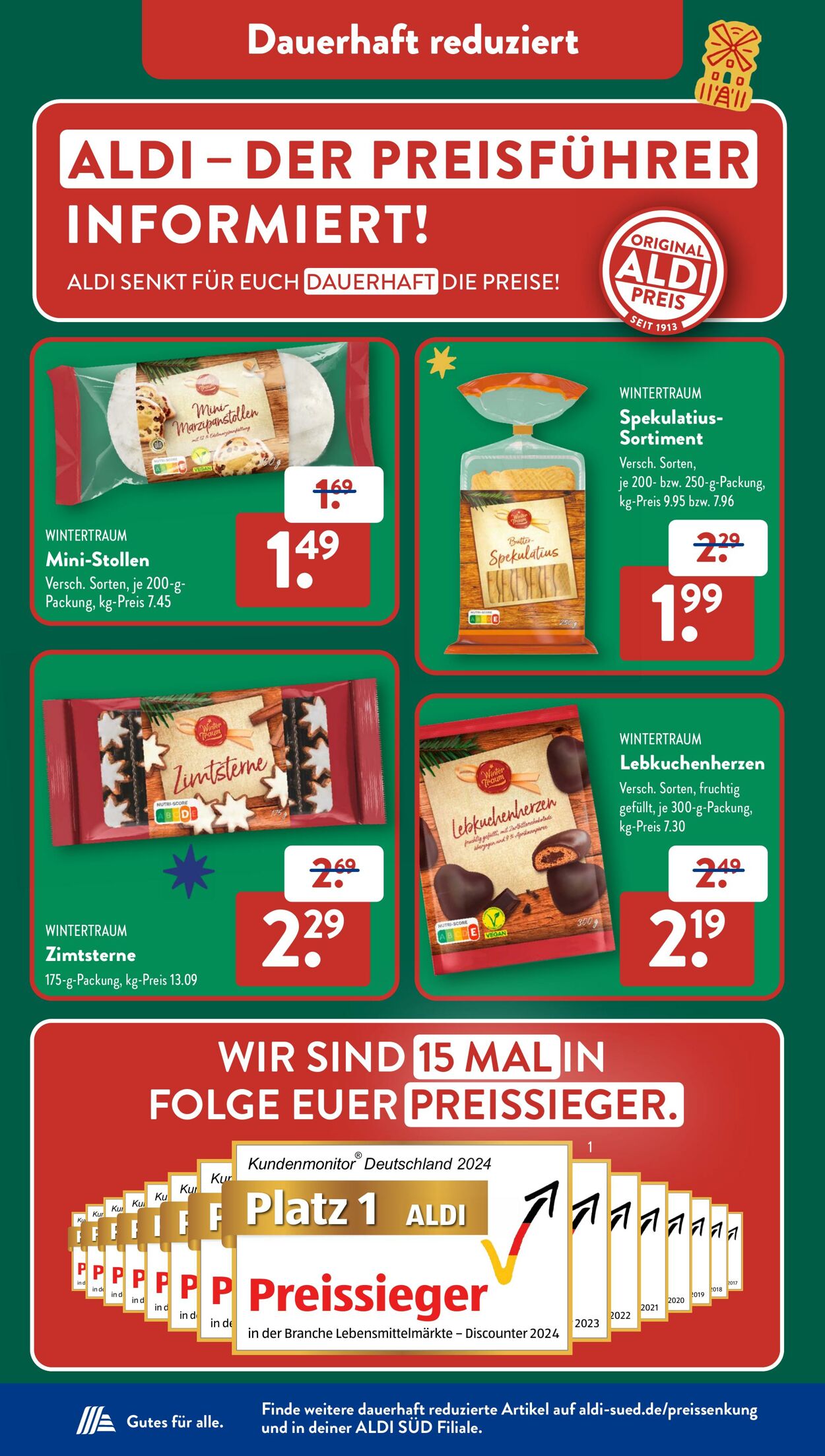 Prospekt ALDI SÜD 23.12.2024 - 29.12.2024