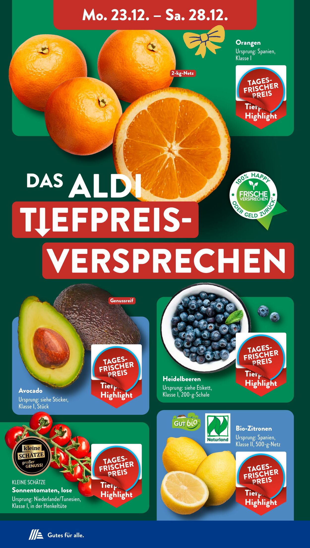 Prospekt ALDI SÜD 23.12.2024 - 29.12.2024