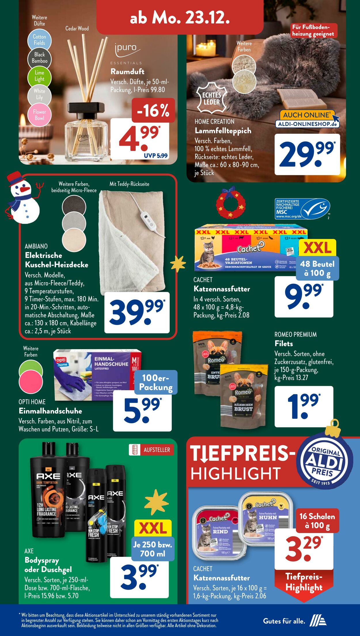 Prospekt ALDI SÜD 23.12.2024 - 29.12.2024