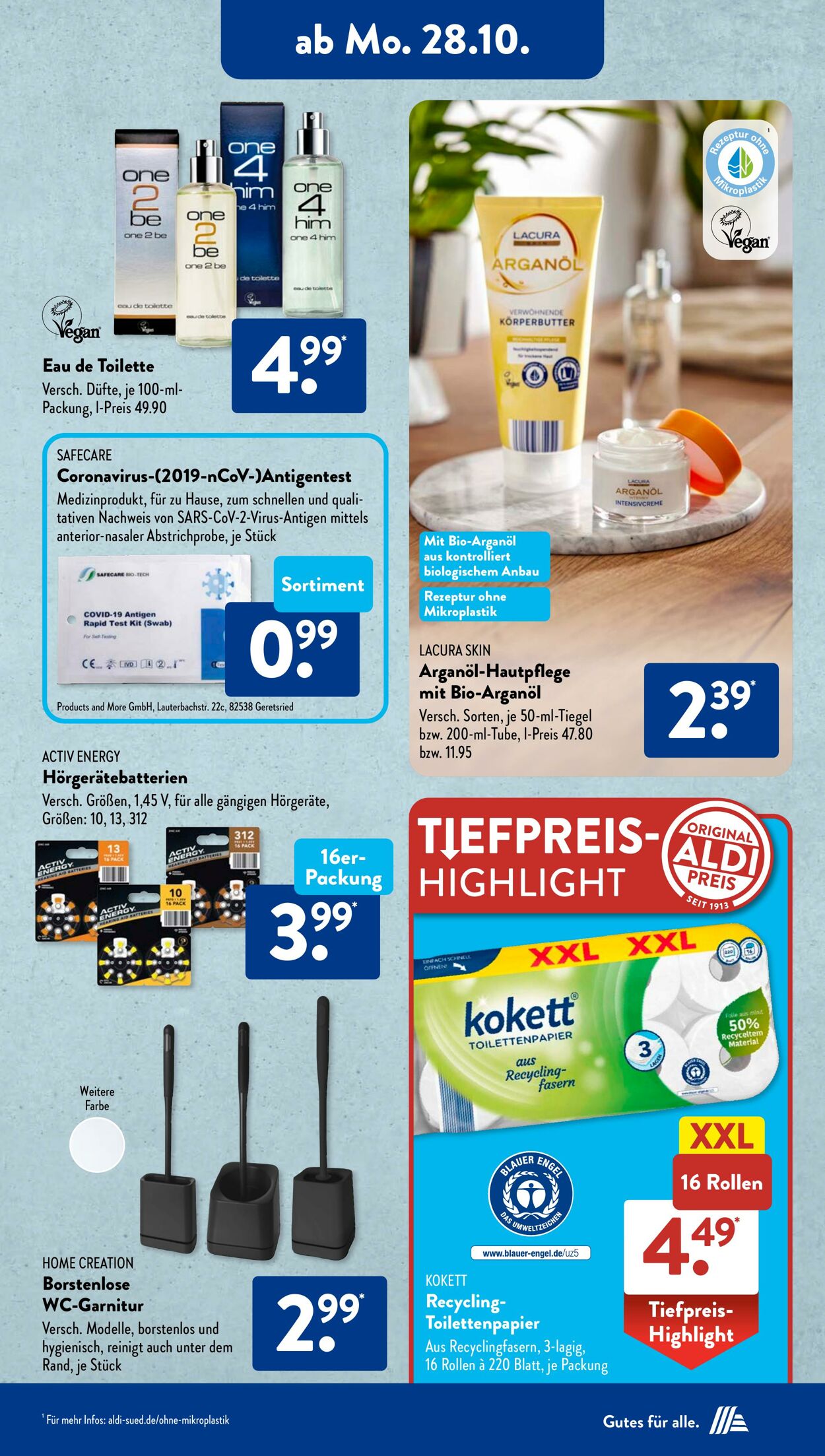 Prospekt ALDI SÜD 28.10.2024 - 03.11.2024