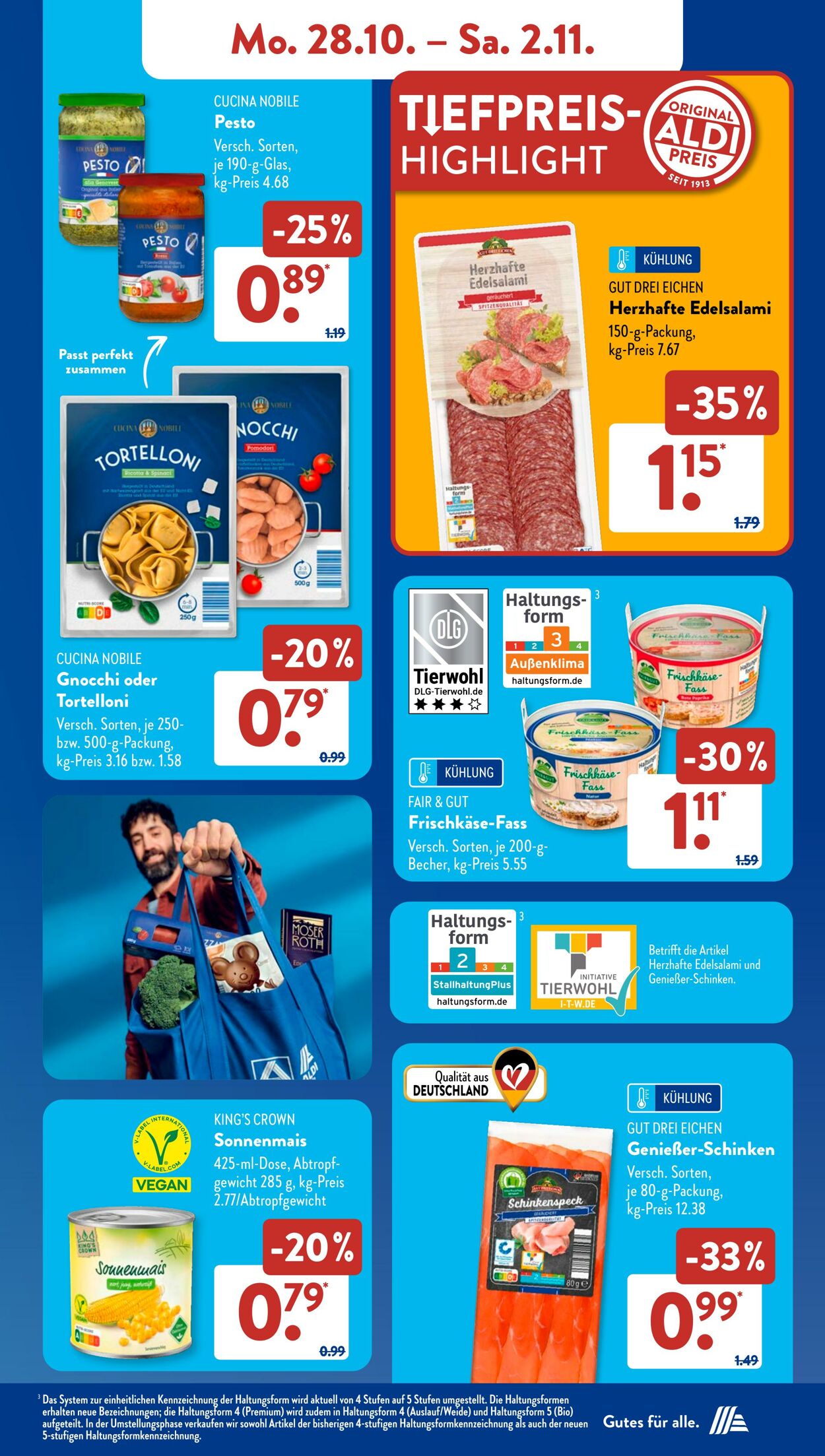 Prospekt ALDI SÜD 28.10.2024 - 03.11.2024