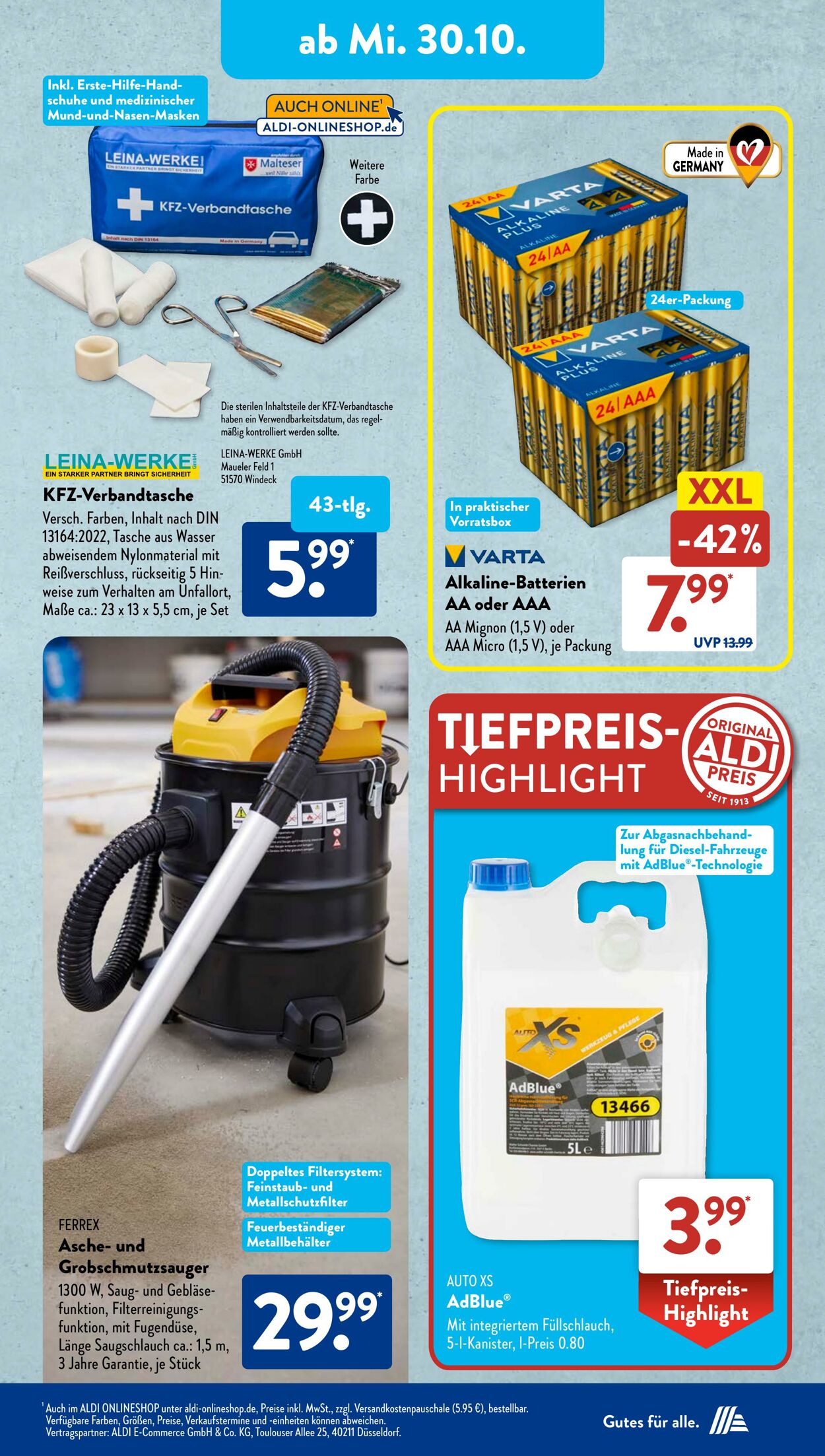 Prospekt ALDI SÜD 28.10.2024 - 03.11.2024