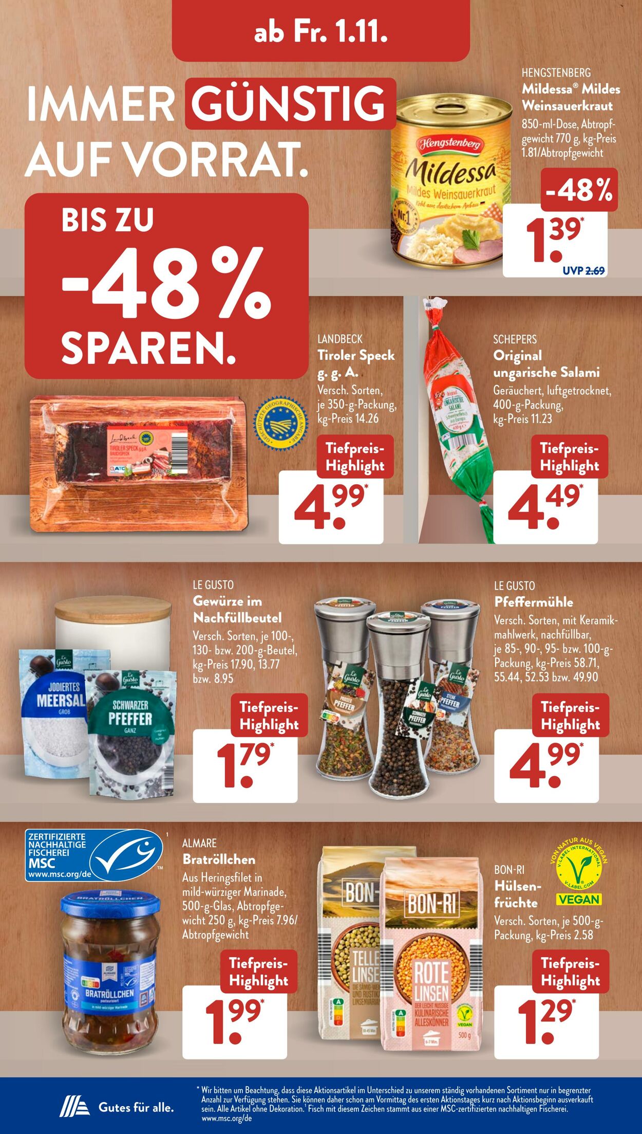 Prospekt ALDI SÜD 28.10.2024 - 03.11.2024