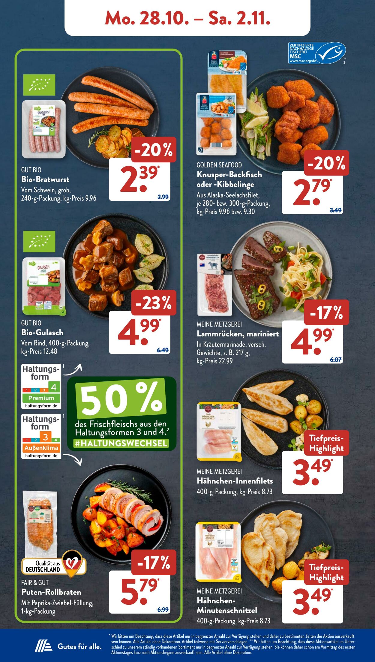 Prospekt ALDI SÜD 28.10.2024 - 03.11.2024