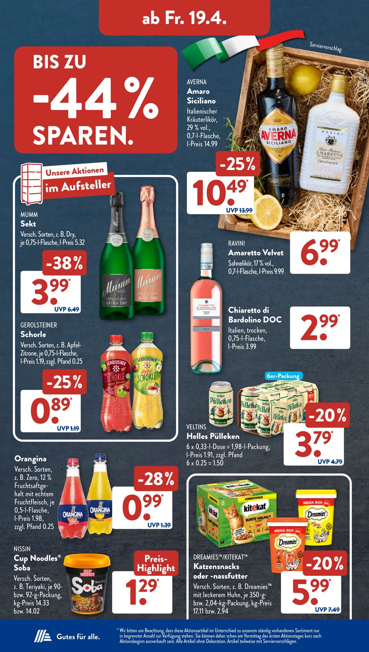 Prospekt ALDI SÜD 15.04.2024 - 20.04.2024