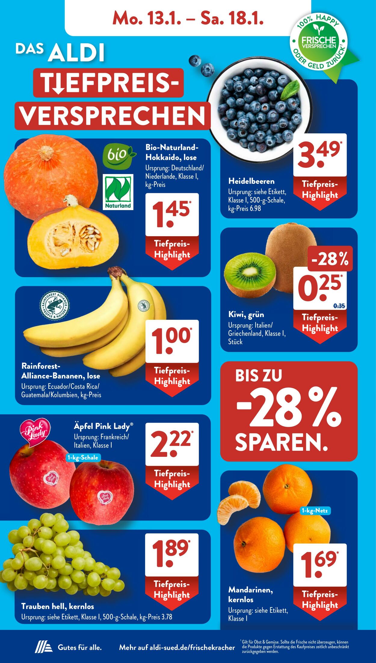 Prospekt ALDI SÜD 13.01.2025 - 19.01.2025