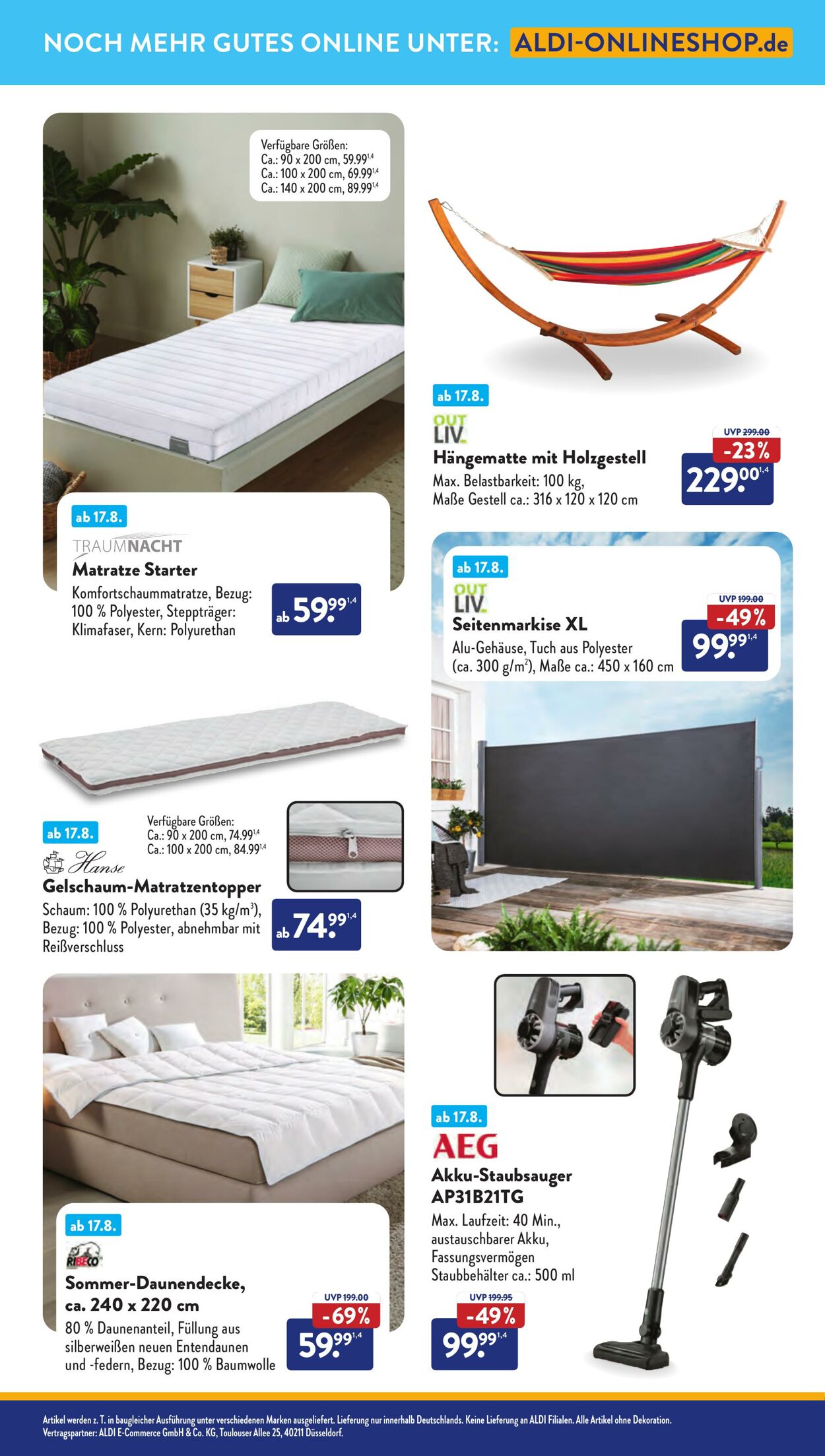 Prospekt ALDI SÜD 11.08.2025 - 25.08.2025