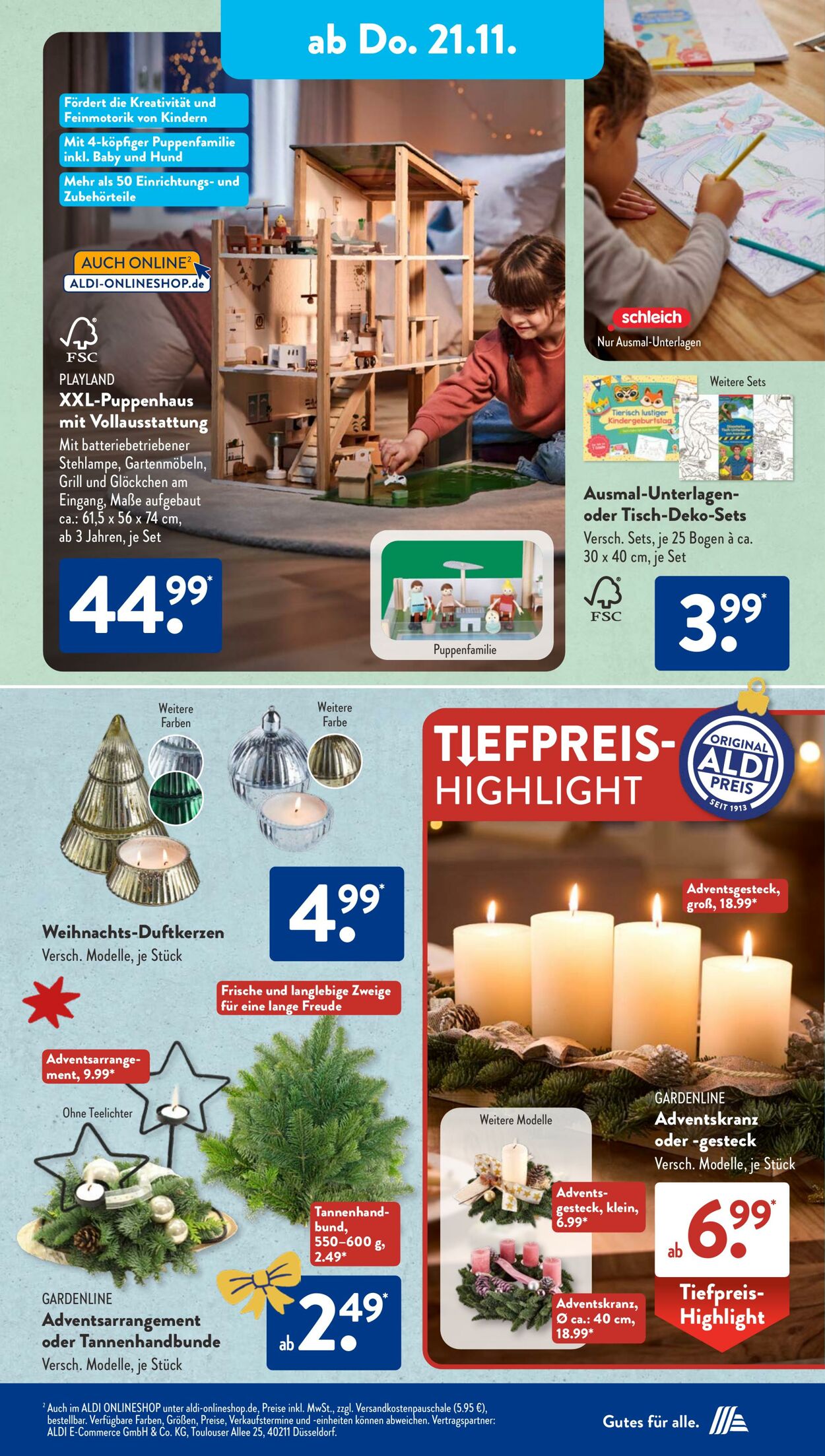 Prospekt ALDI SÜD 18.11.2024 - 23.11.2024