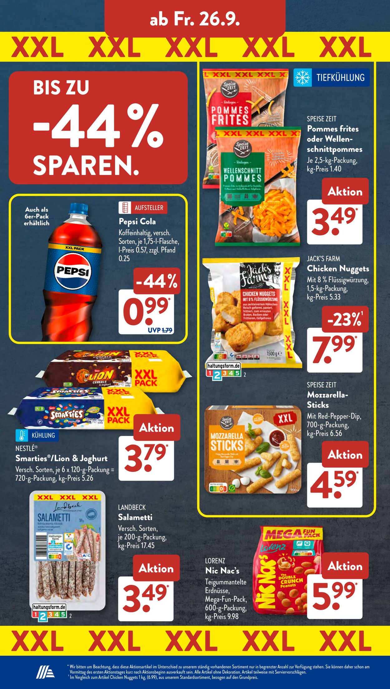 Prospekt ALDI SÜD 17.09.2025 - 01.10.2025