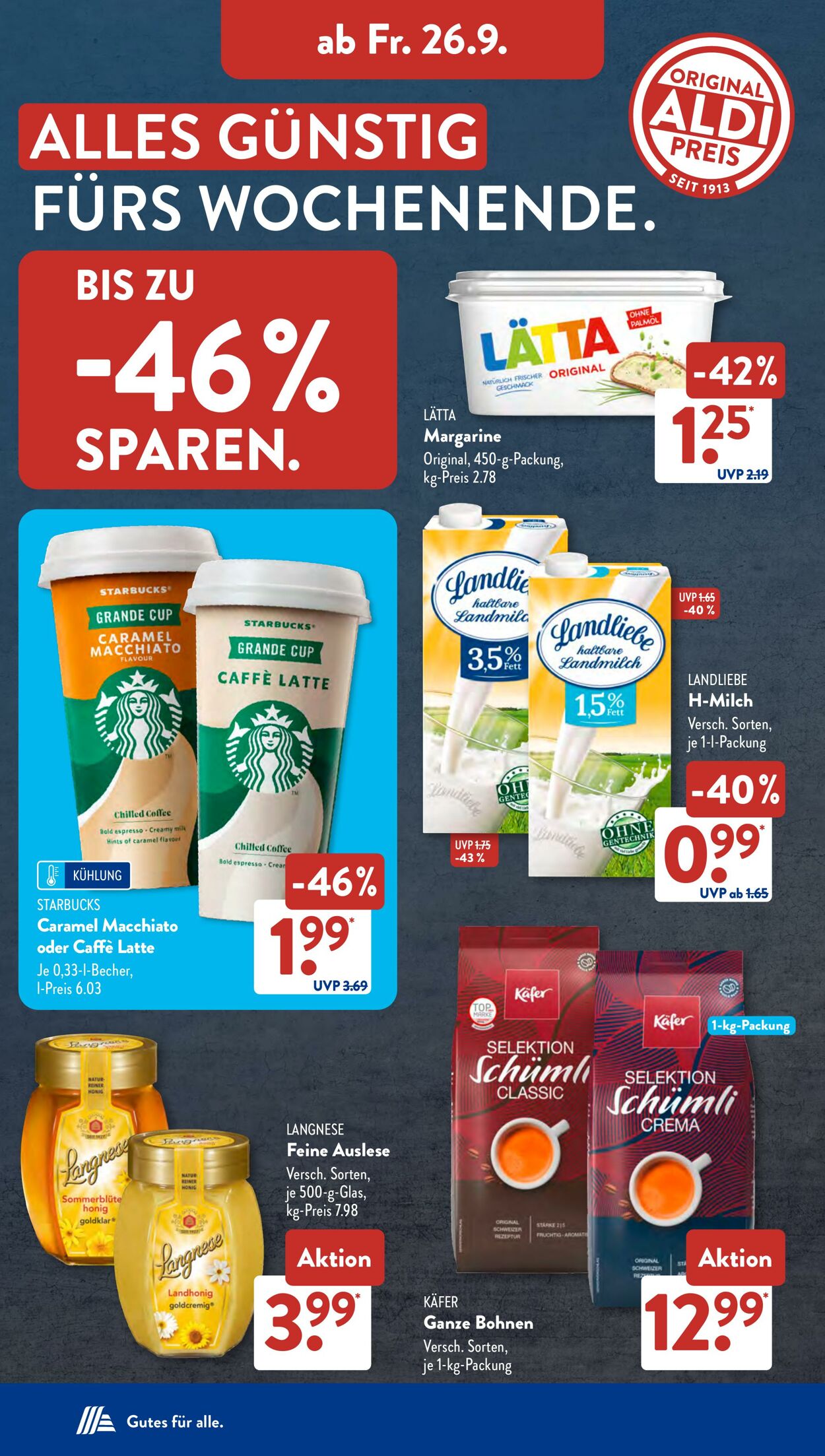 Prospekt ALDI SÜD 17.09.2025 - 01.10.2025