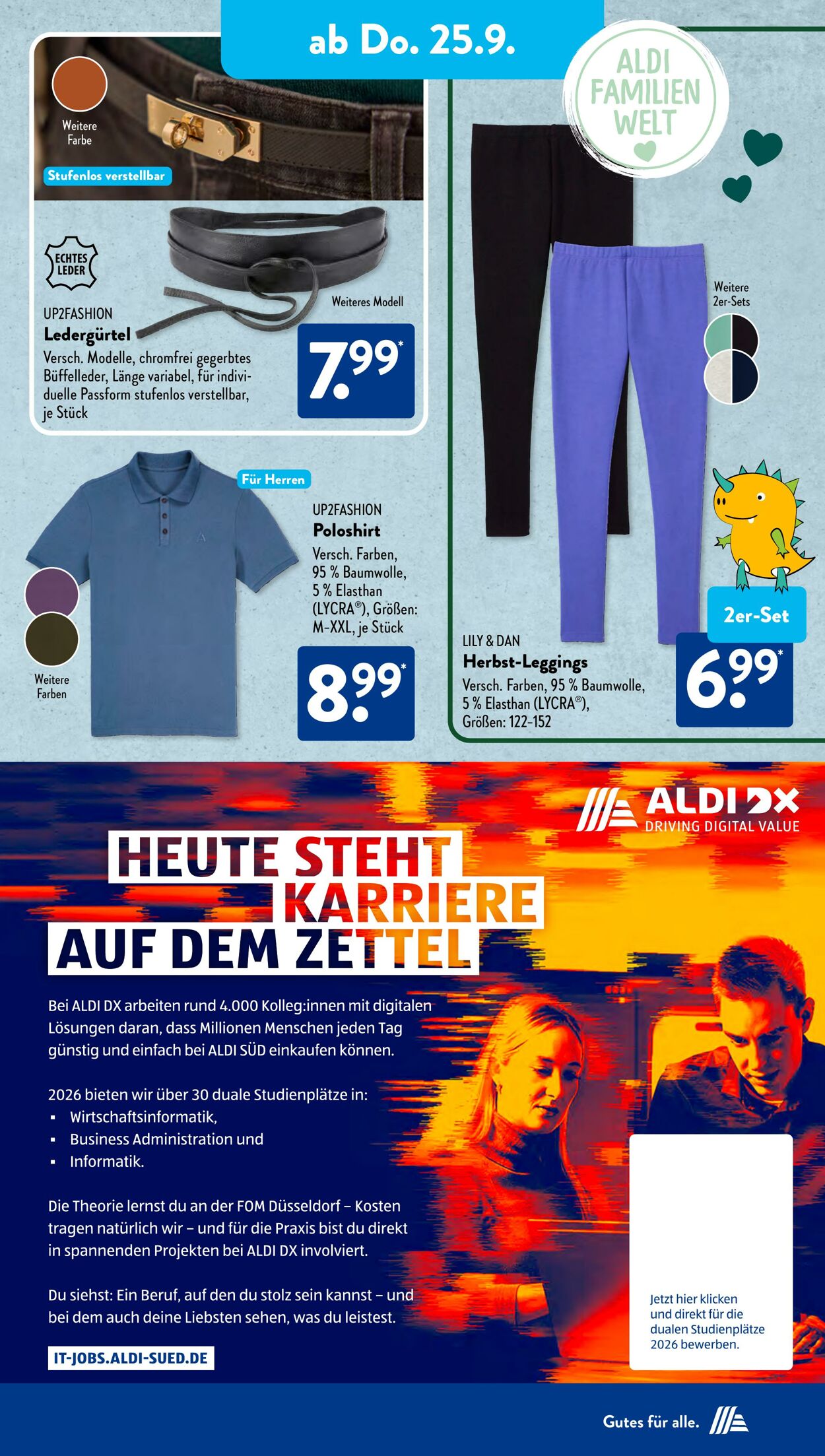 Prospekt ALDI SÜD 17.09.2025 - 01.10.2025