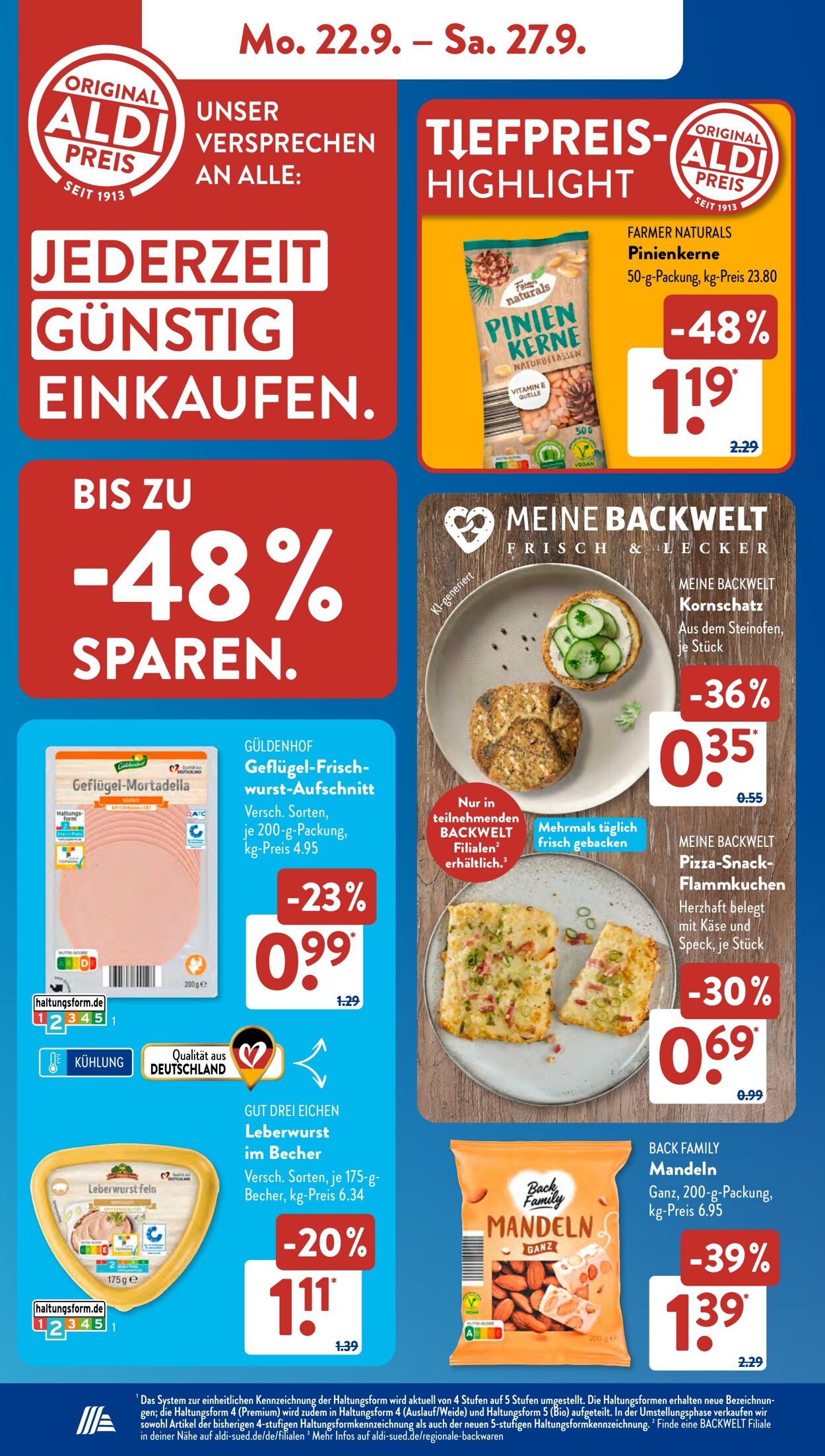 Prospekt ALDI SÜD 17.09.2025 - 01.10.2025
