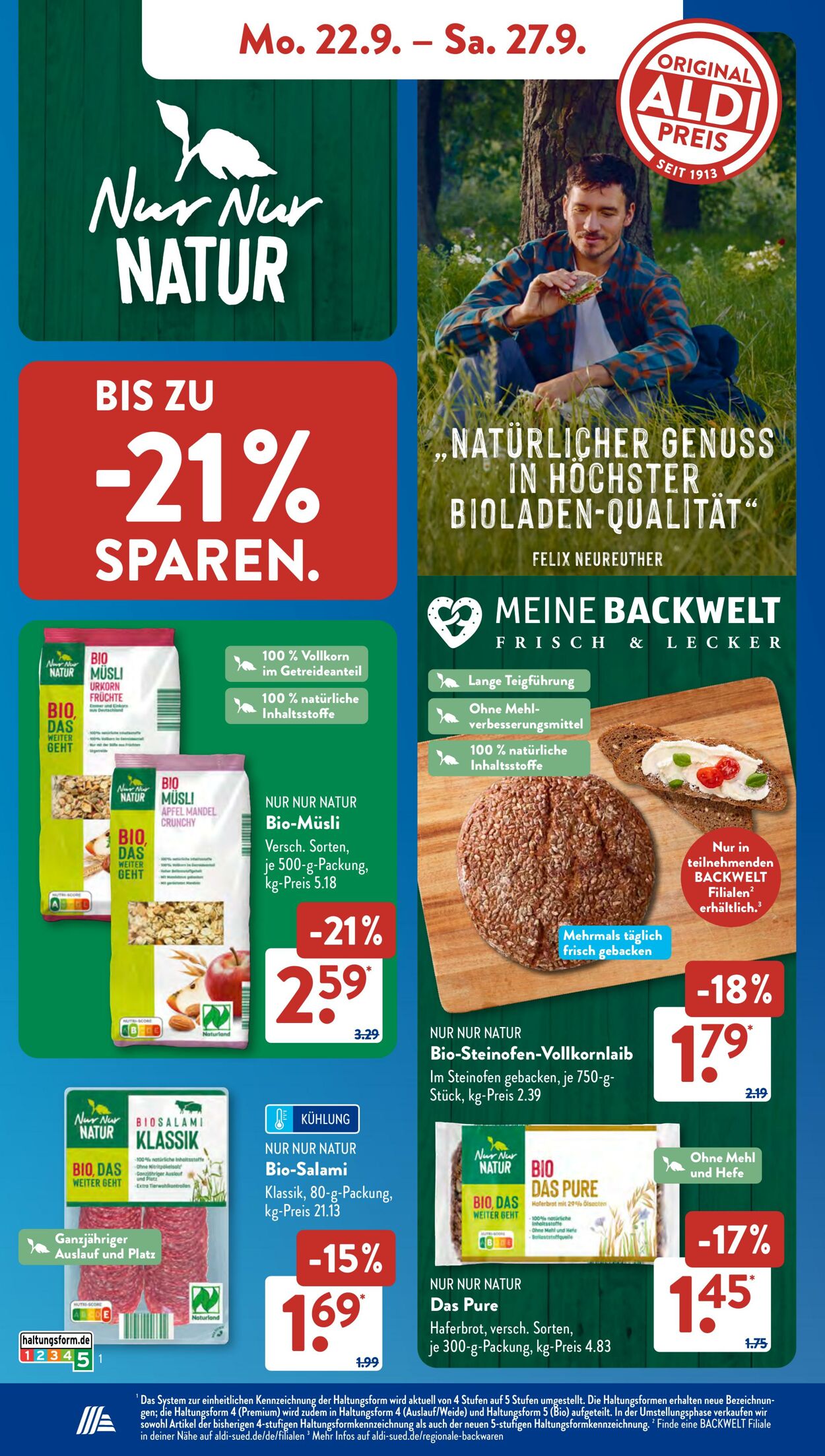 Prospekt ALDI SÜD 17.09.2025 - 01.10.2025